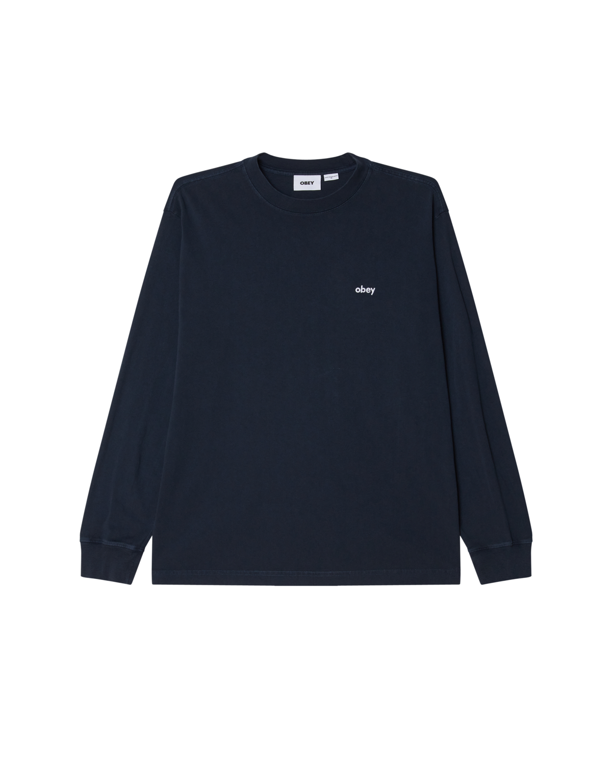 LOWERCASE PIGMENT TEE LS - PIGMENT DARK NAVY