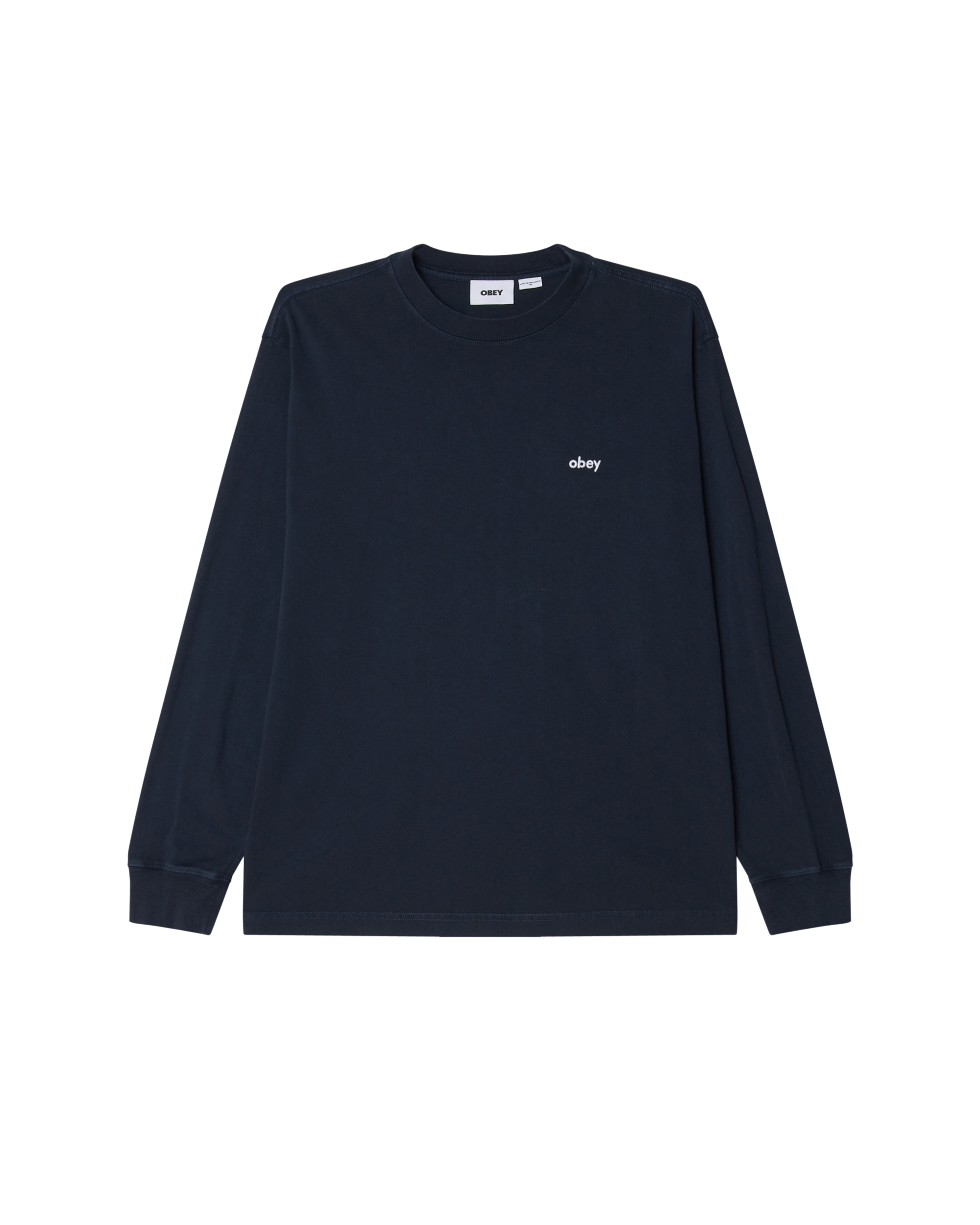 LOWERCASE PIGMENT TEE LS - PIGMENT DARK NAVY
