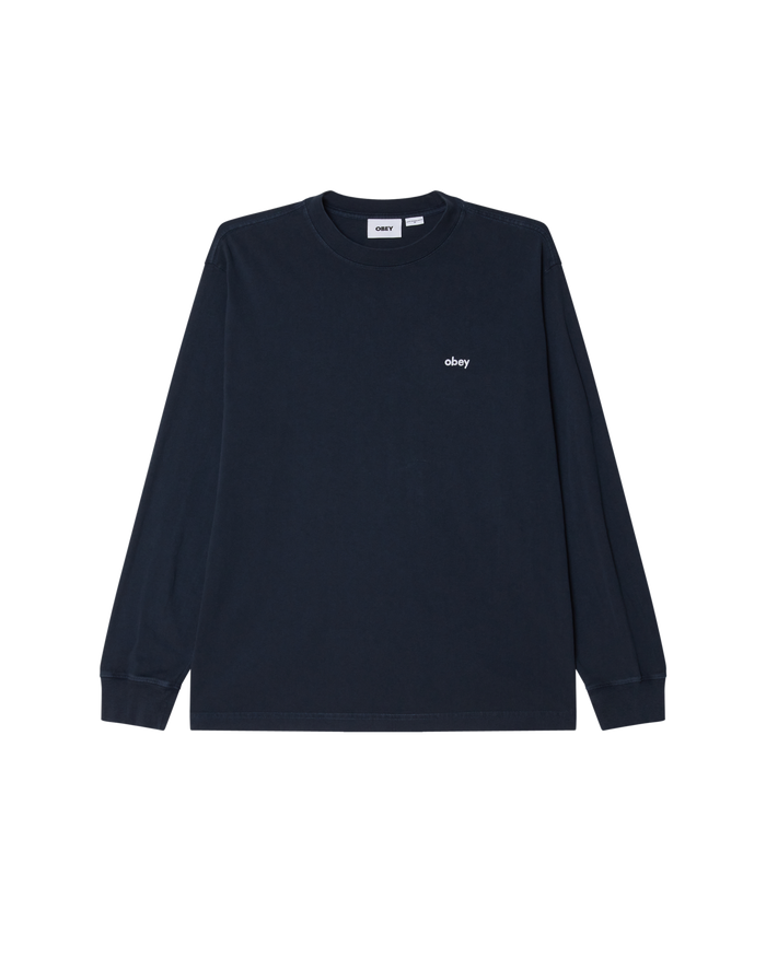 LOWERCASE PIGMENT TEE LS - PIGMENT DARK NAVY