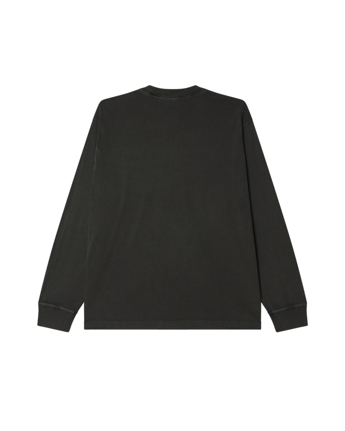 LOWERCASE PIGMENT TEE LS - PIGMENT PIRATE BLACK