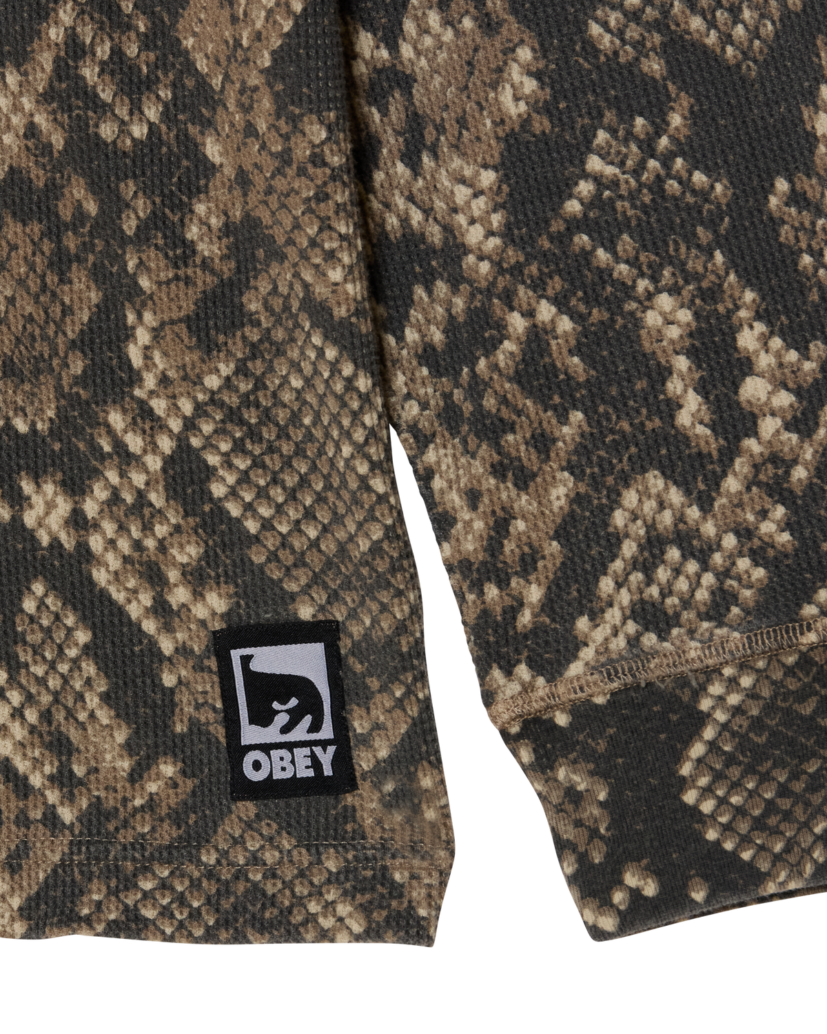 POST THERMAL - DUSTY VINTAGE RATTLE SNAKE