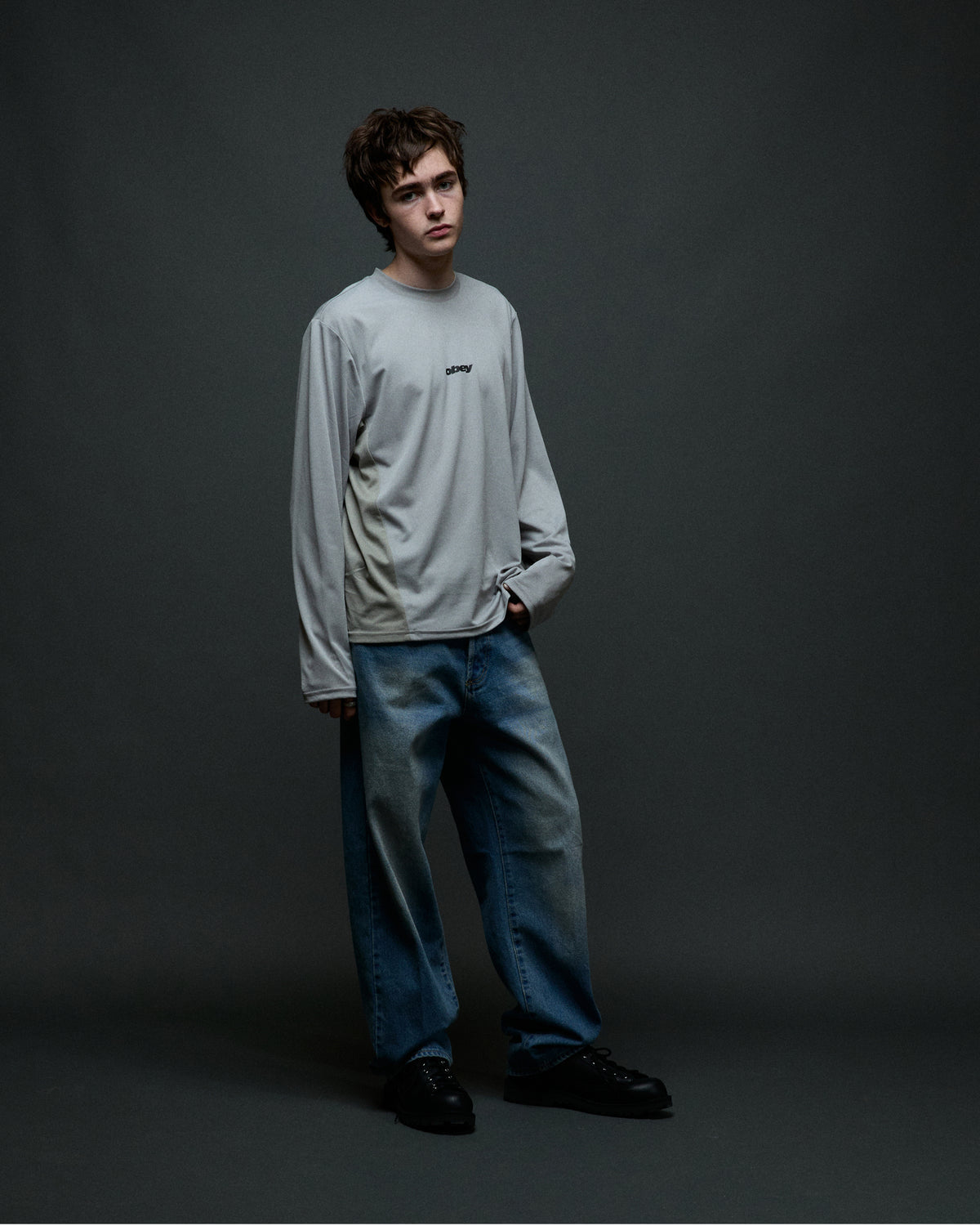BASECAMP KNIT LS SHIRT - DRIZZLE MULTI