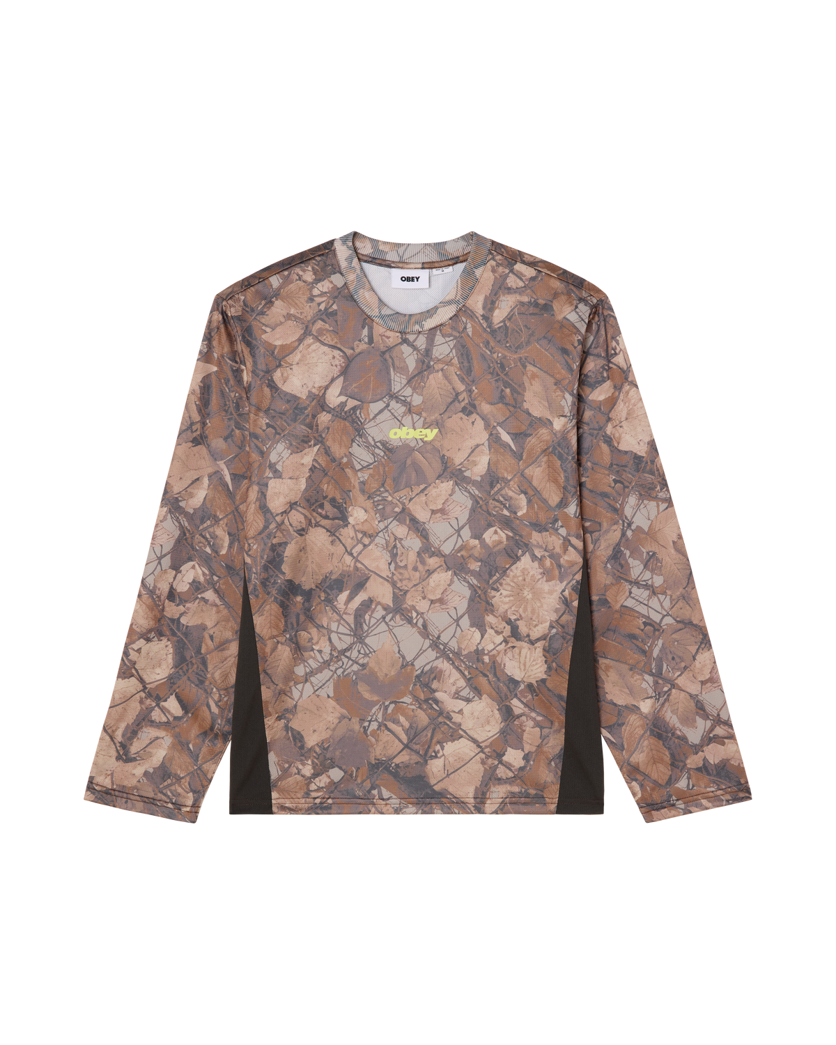 BASECAMP KNIT LS SHIRT - FENCE CAMO MULTI