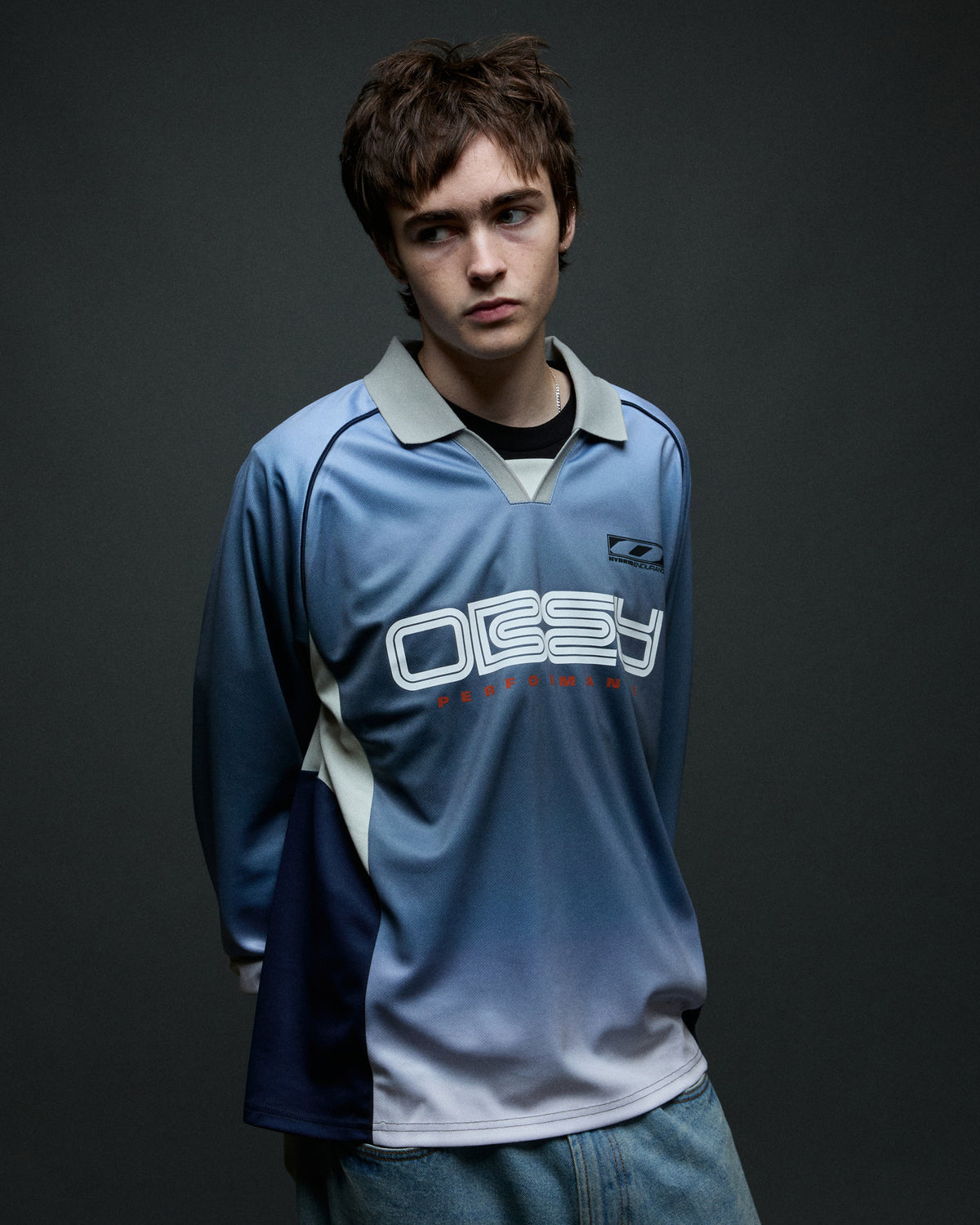 SPECTRUM ‘89 L/S JERSEY - NAVY GRADIENT