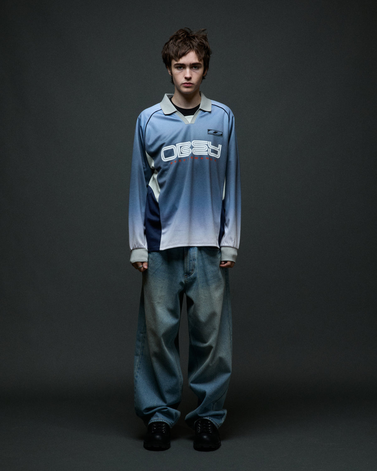 SPECTRUM ‘89 L/S JERSEY - NAVY GRADIENT