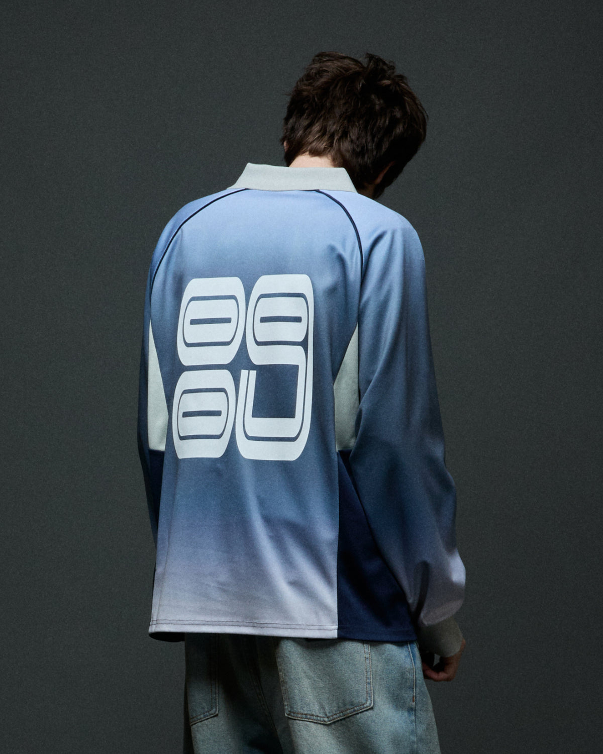 SPECTRUM ‘89 L/S JERSEY - NAVY GRADIENT