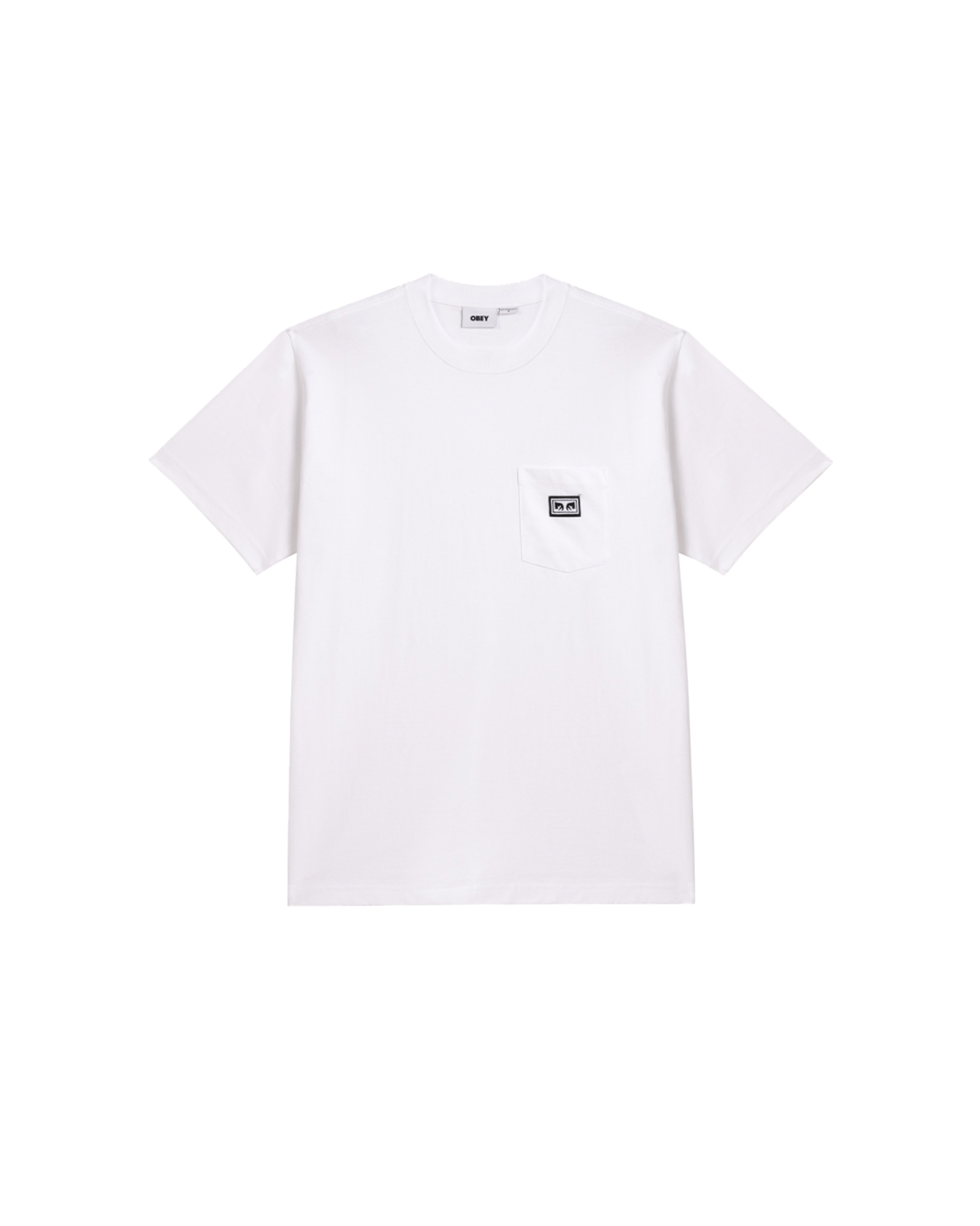 EST. WORKS EYES POCKET T-SHIRT - WHITE