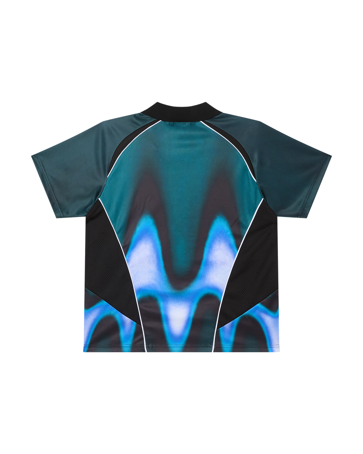 BLURRED SOCCER JERSEY - DARK TEAL MULTI