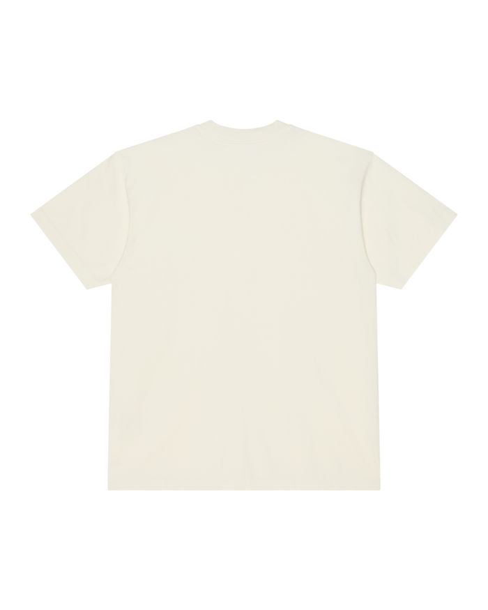 POST POCKET T-SHIRT - DUSTY CHALK