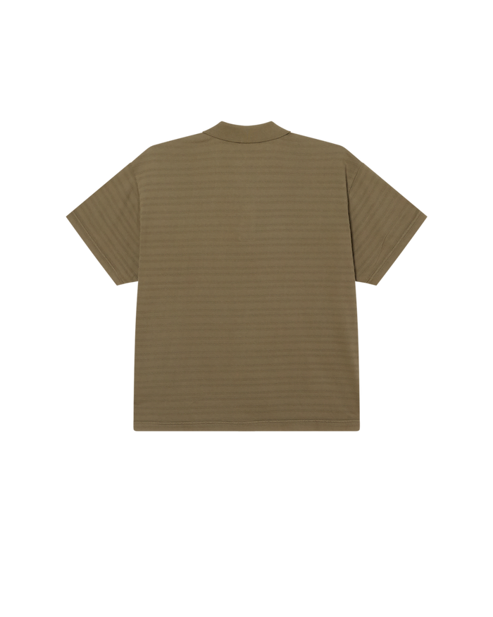 OBEY BOLD POLO - PIGMENT SMOKEY OLIVE