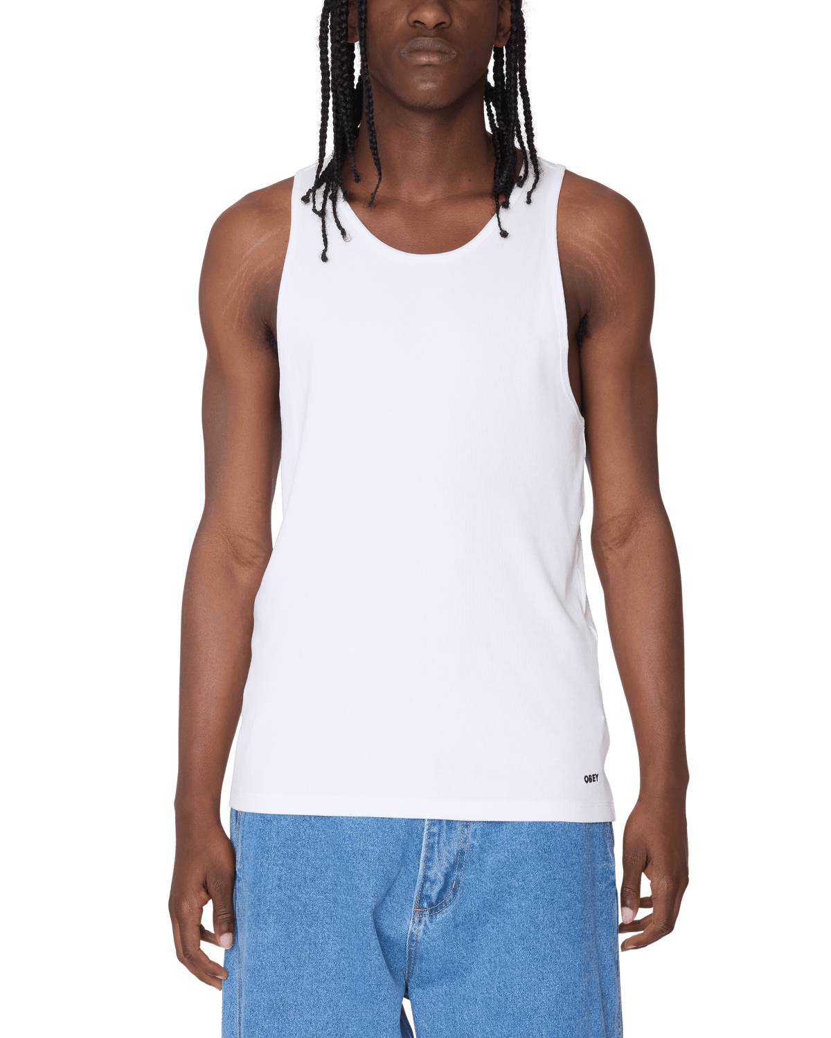 STANDARD RIB TANK 2 PACK - WHITE