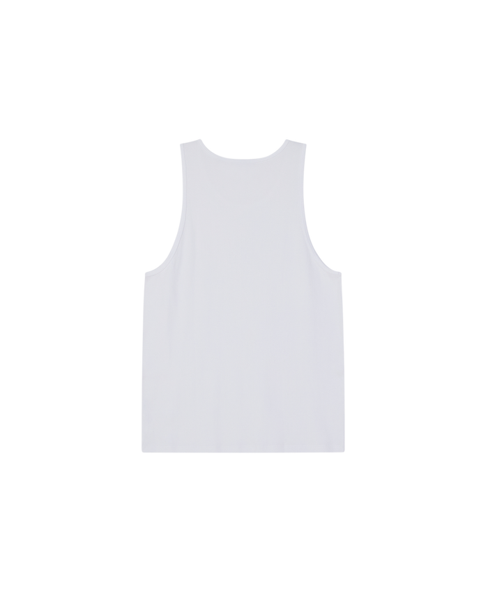 STANDARD RIB TANK 2 PACK - WHITE