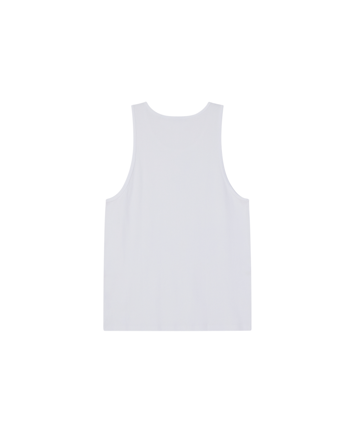 STANDARD RIB TANK 2 PACK - WHITE