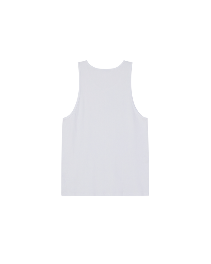 STANDARD RIB TANK 2 PACK - WHITE