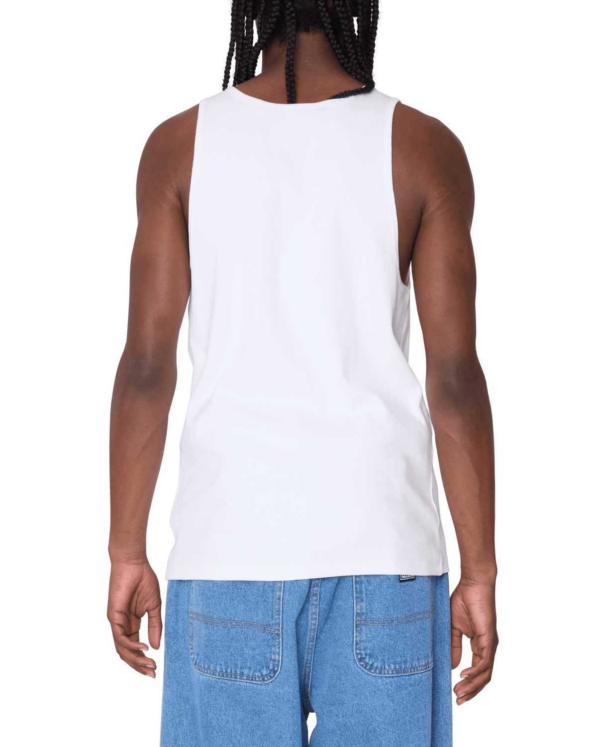 STANDARD RIB TANK 2 PACK - WHITE