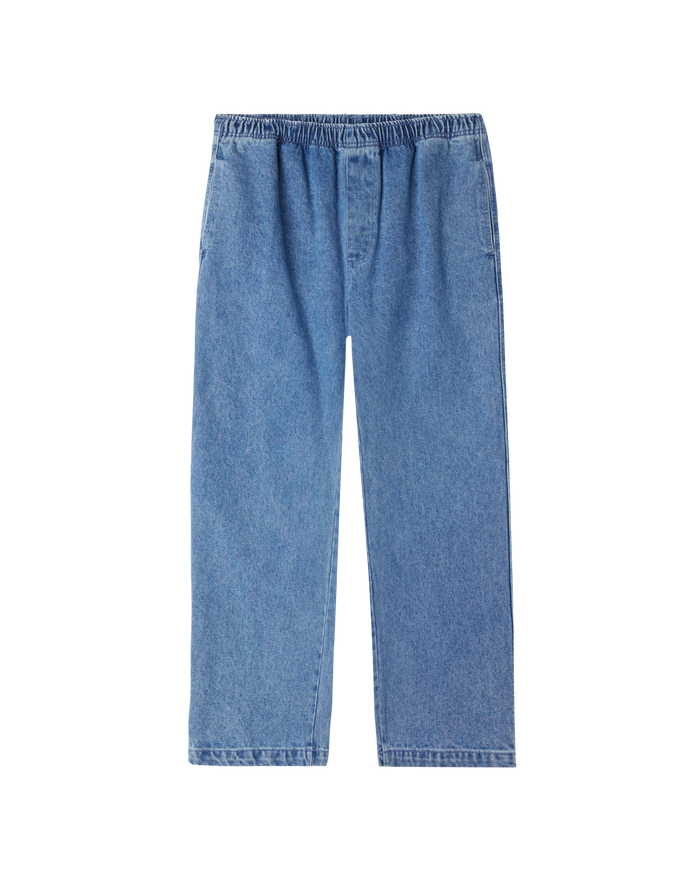 DENIM EASY PANT - LIGHT INDIGO