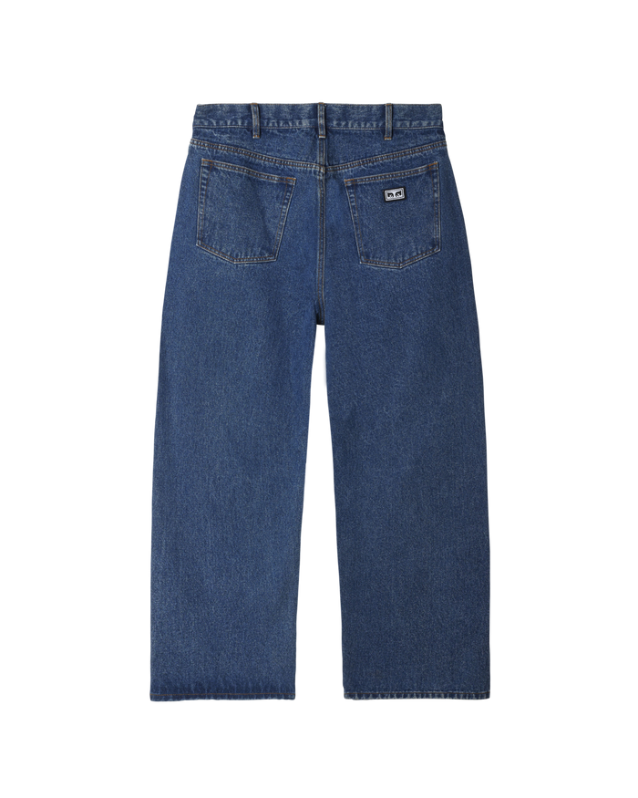 BIGWIG BAGGY DENIM - STONE WASH INDIGO