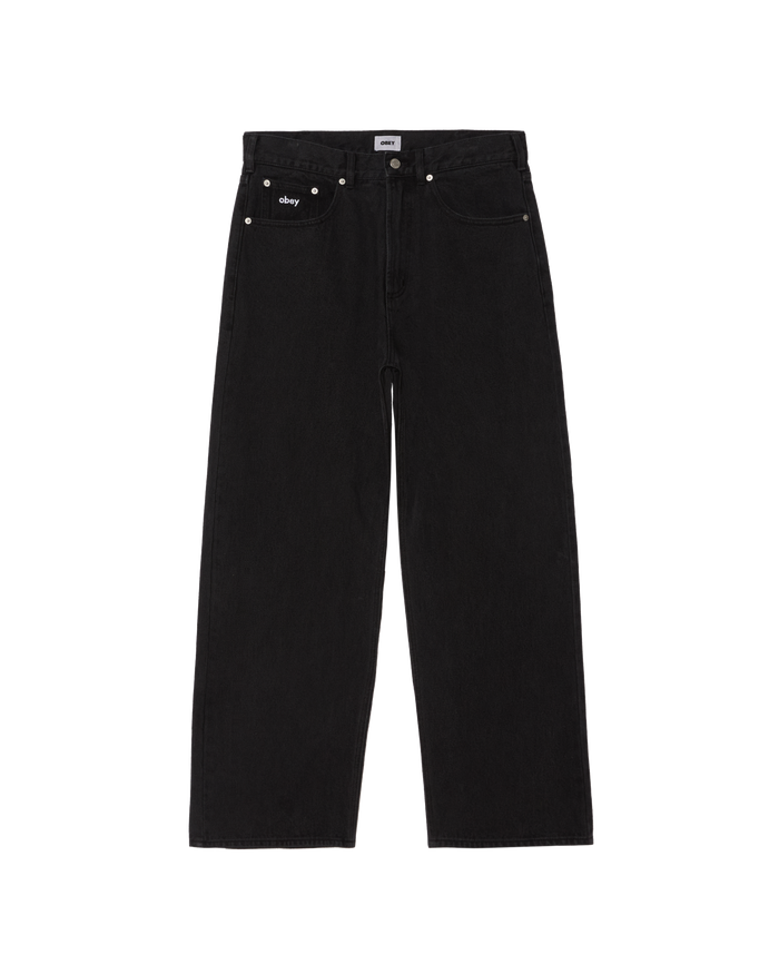 BIGWIG BAGGY DENIM - WASHED BLACK