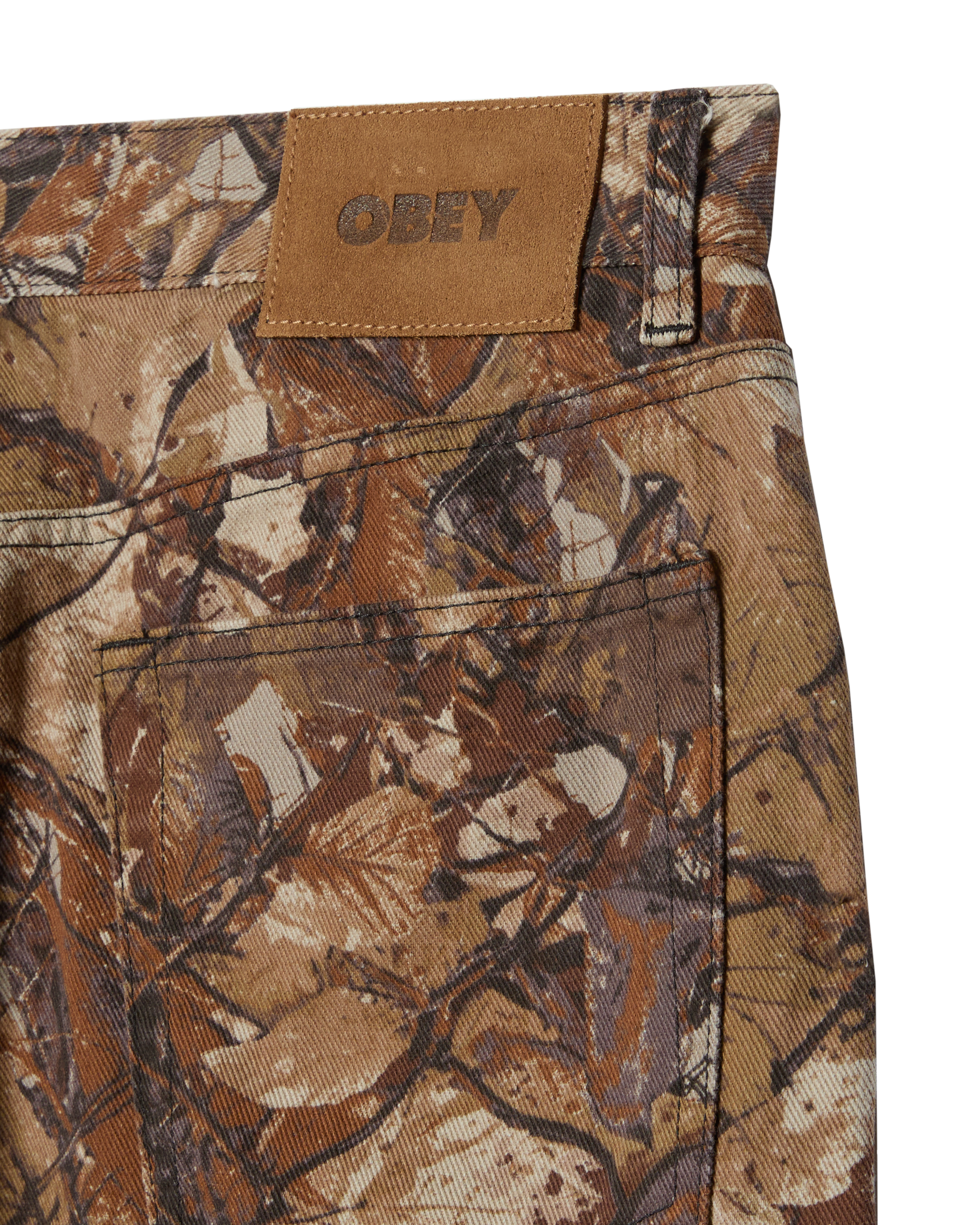 CLASSIC BAGGY DENIM - FENCE CAMO MULTI