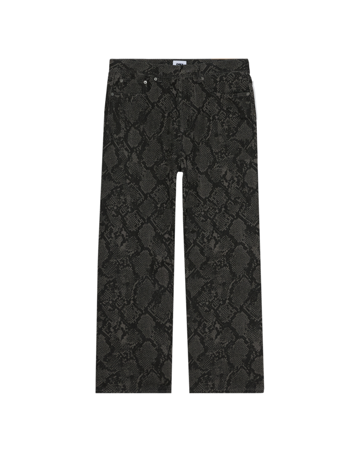 CLASSIC BAGGY DENIM - SNAKE PRINT