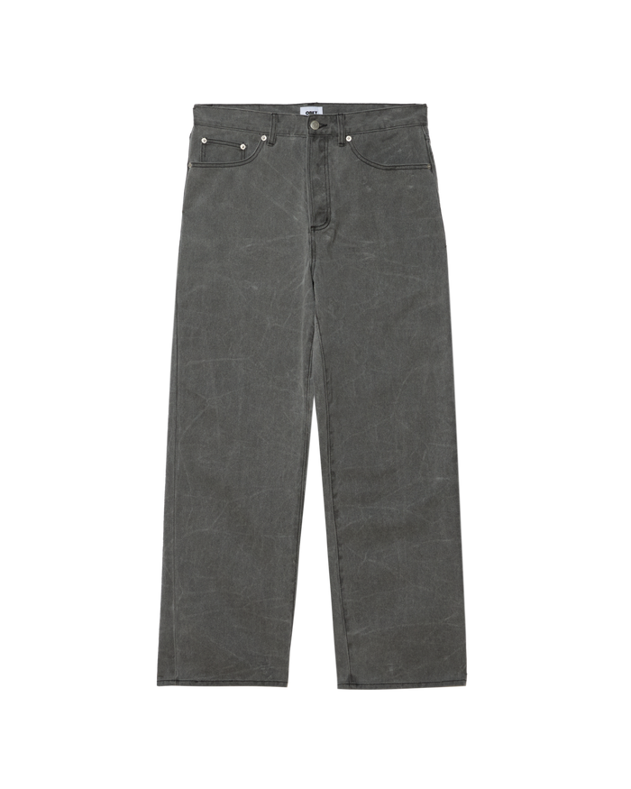 CLASSIC WRINKLE BAGGY DENIM - BLACK WRINKLE WASH