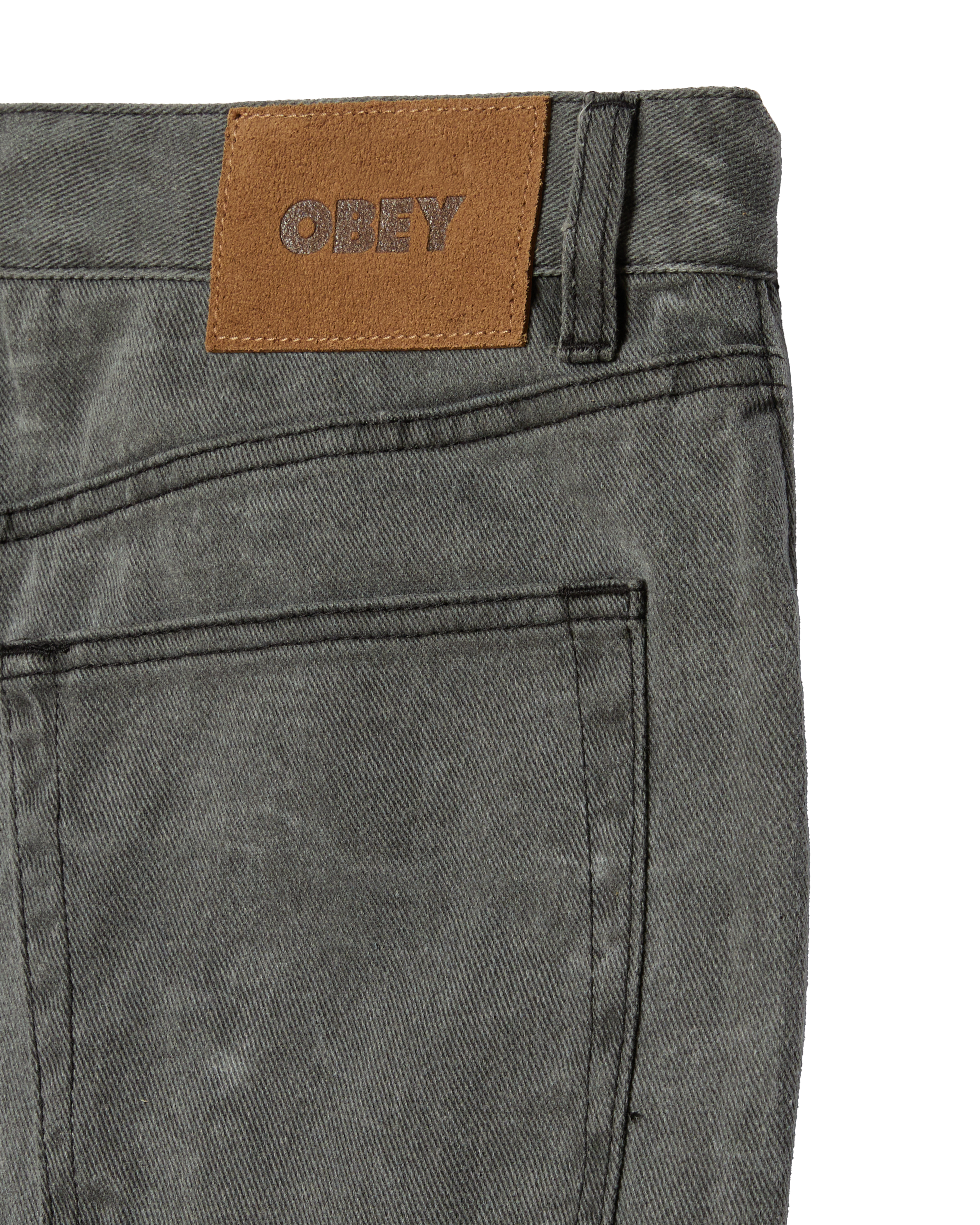 CLASSIC WRINKLE BAGGY DENIM - BLACK WRINKLE WASH