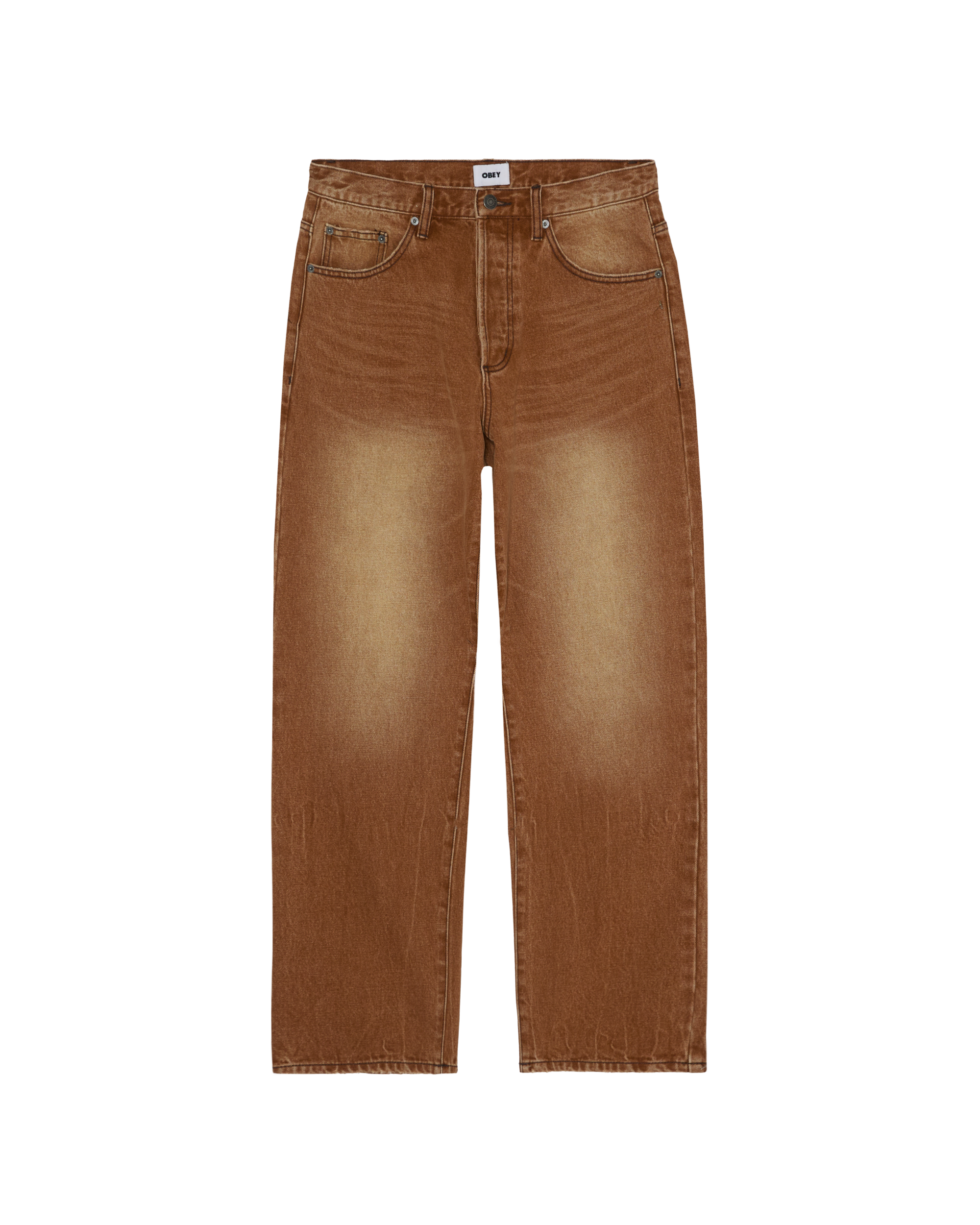 BOXCAR STRAIGHT LEG DENIM - ARCHIVE BROWN