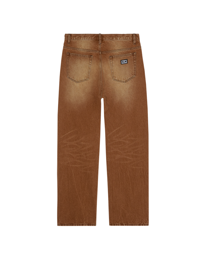BOXCAR STRAIGHT LEG DENIM - ARCHIVE BROWN