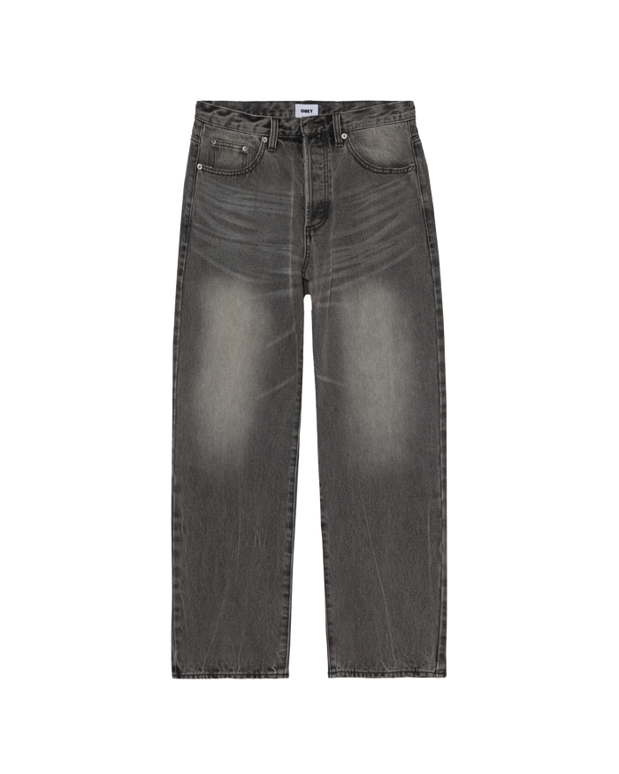 BOXCAR STRAIGHT LEG DENIM - ARCHIVE GREY