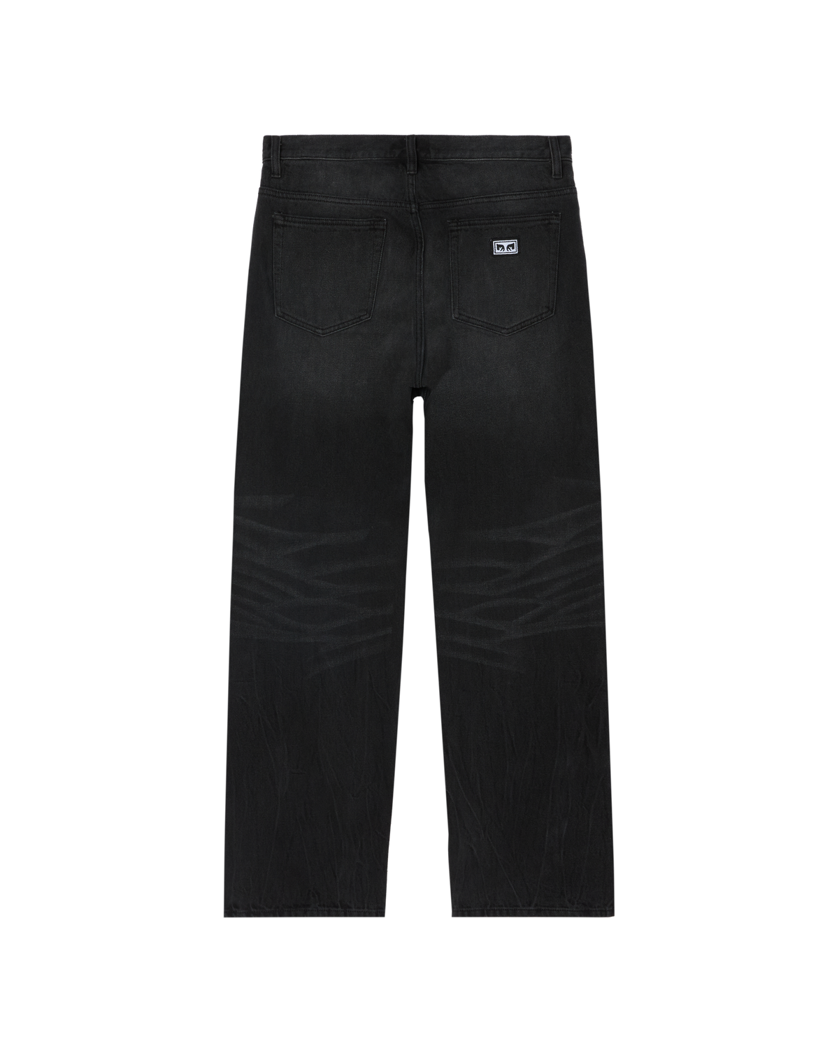 BOXCAR STRAIGHT LEG DENIM - HEAVY VINTAGE BLACK