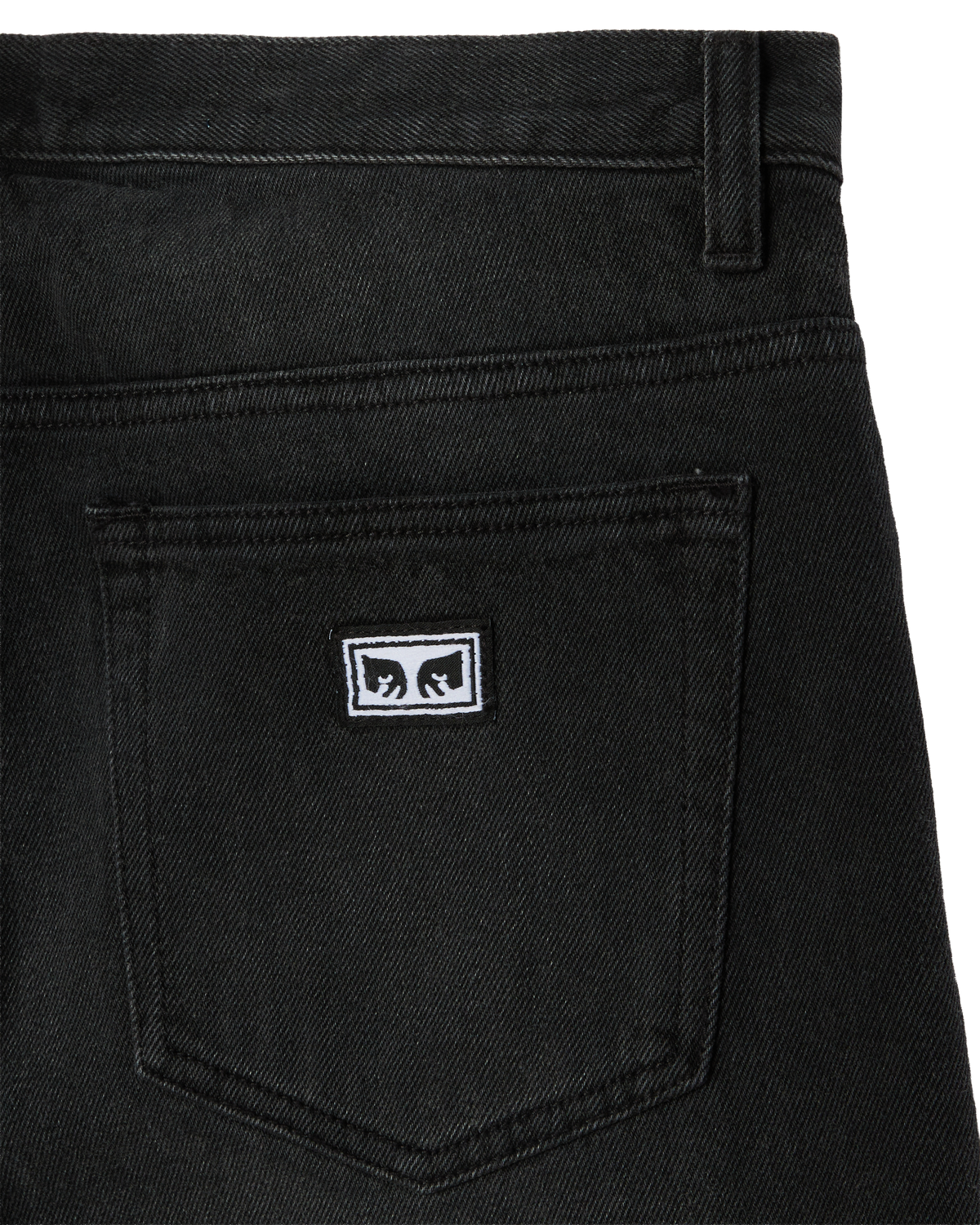BOXCAR STRAIGHT LEG DENIM - HEAVY VINTAGE BLACK