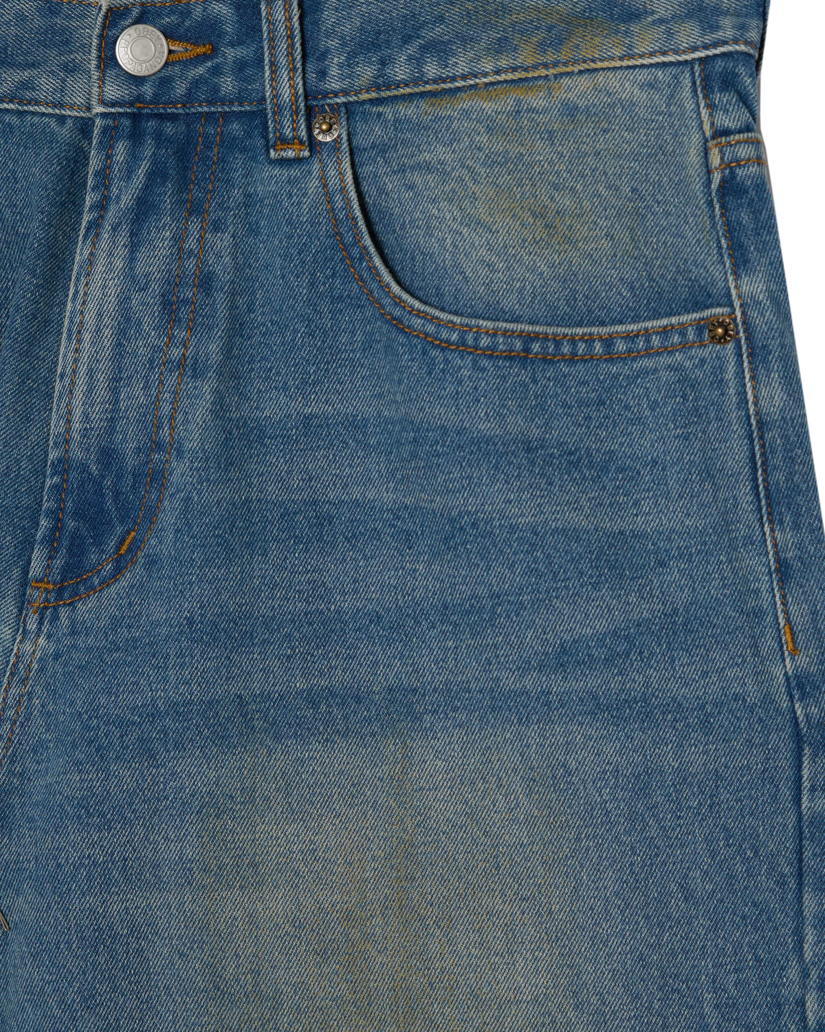 NELSON STRAIGHT LEG DENIM - GARAGE WASH INDIGO