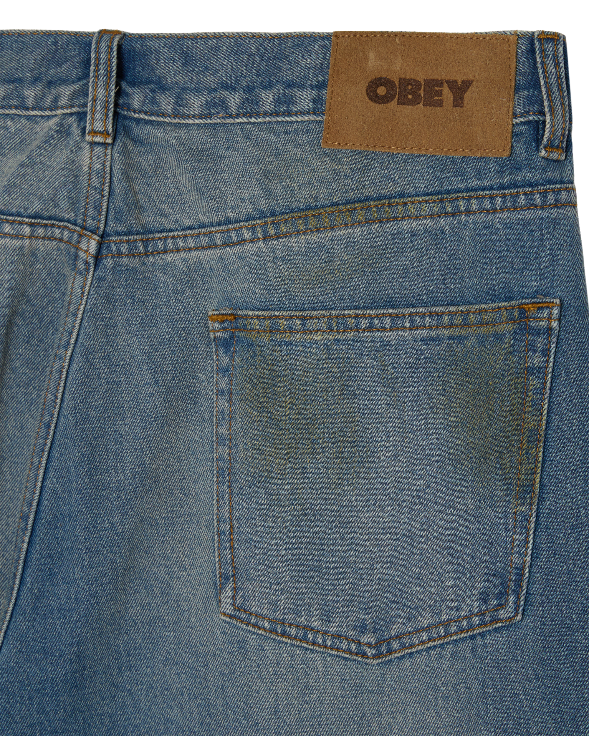 NELSON STRAIGHT LEG DENIM - GARAGE WASH INDIGO