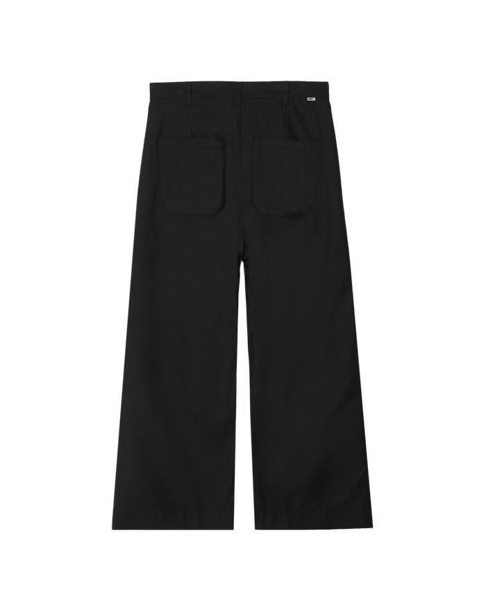OLIVER PLEATED PANT - BLACK