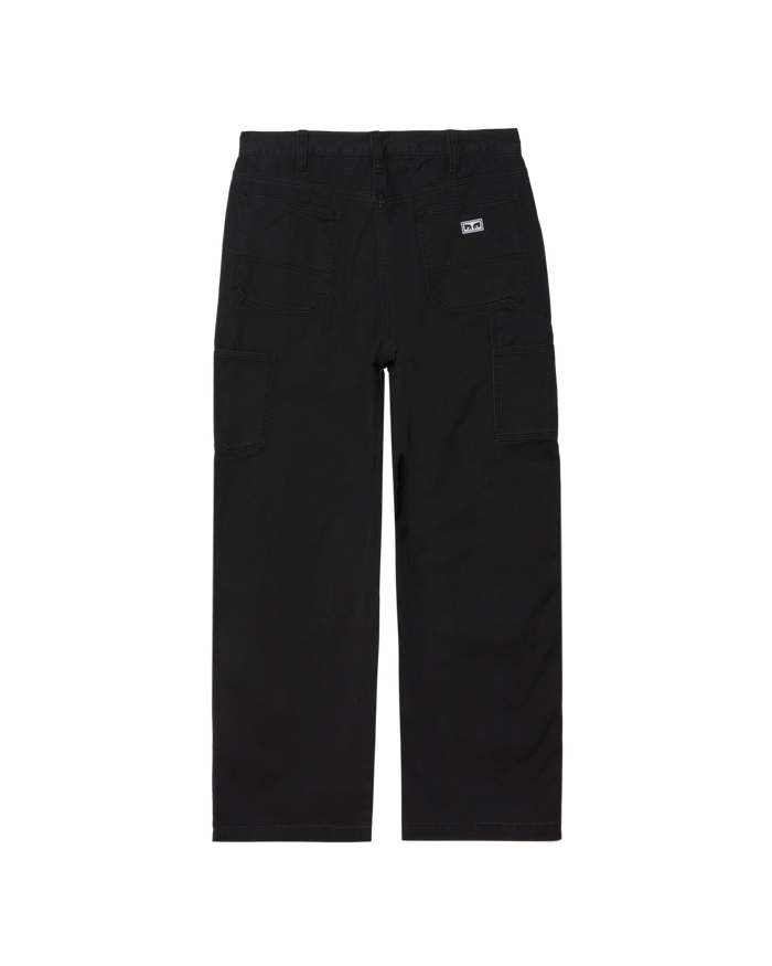 BIG TIMER CARPENTER PANT - BLACK FADED WASH