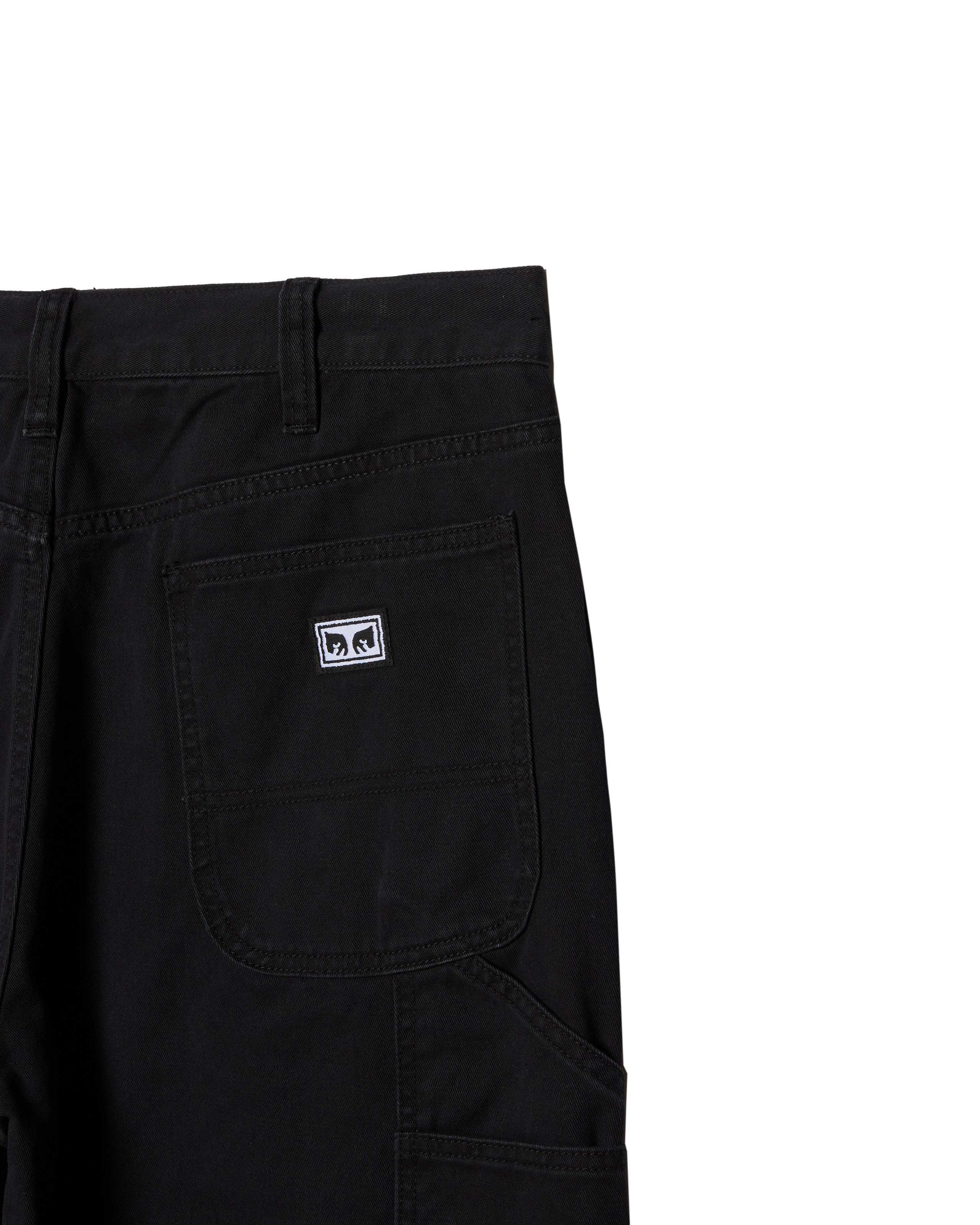 BIG TIMER CARPENTER PANT - BLACK FADED WASH
