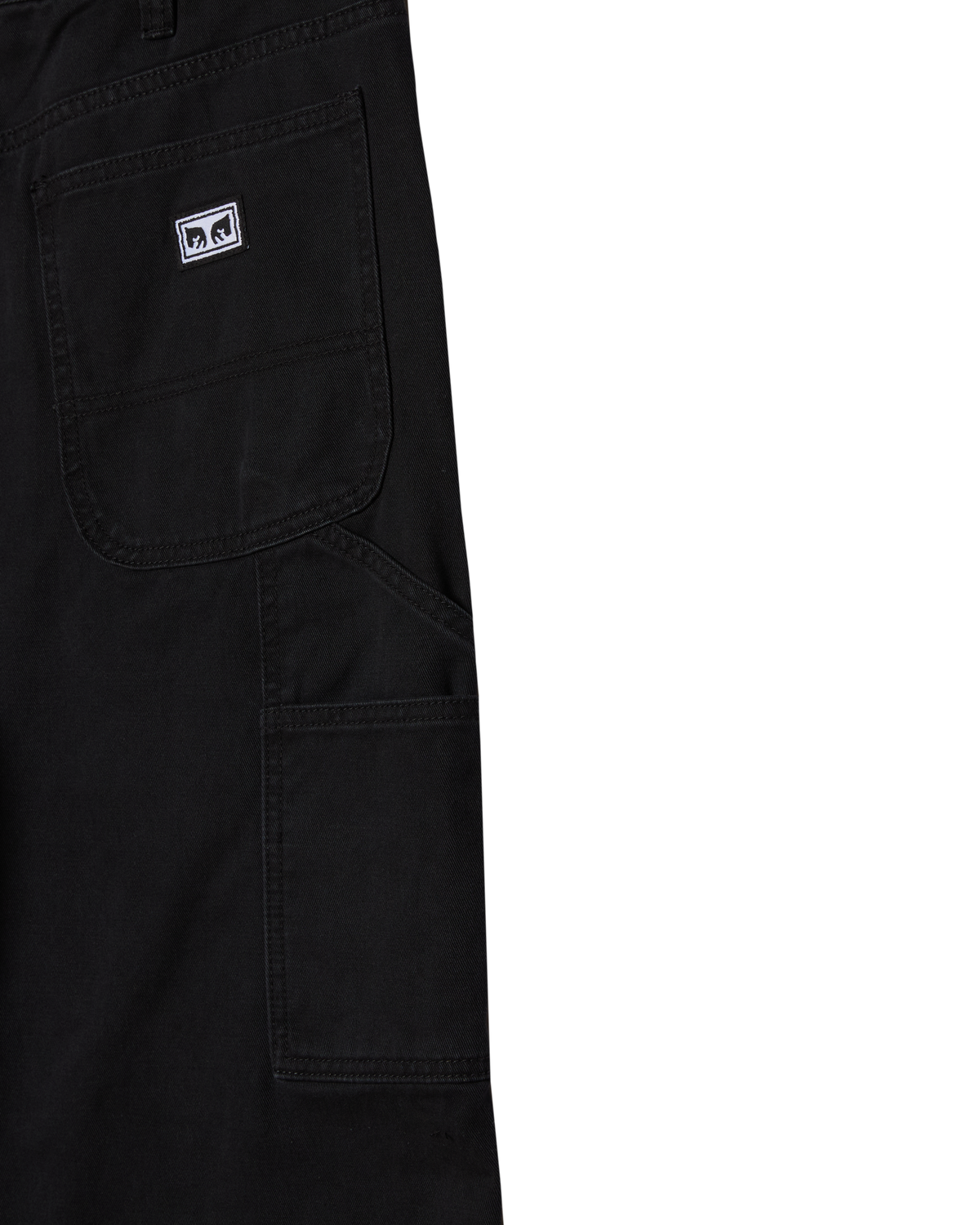 BIG TIMER CARPENTER PANT - BLACK FADED WASH