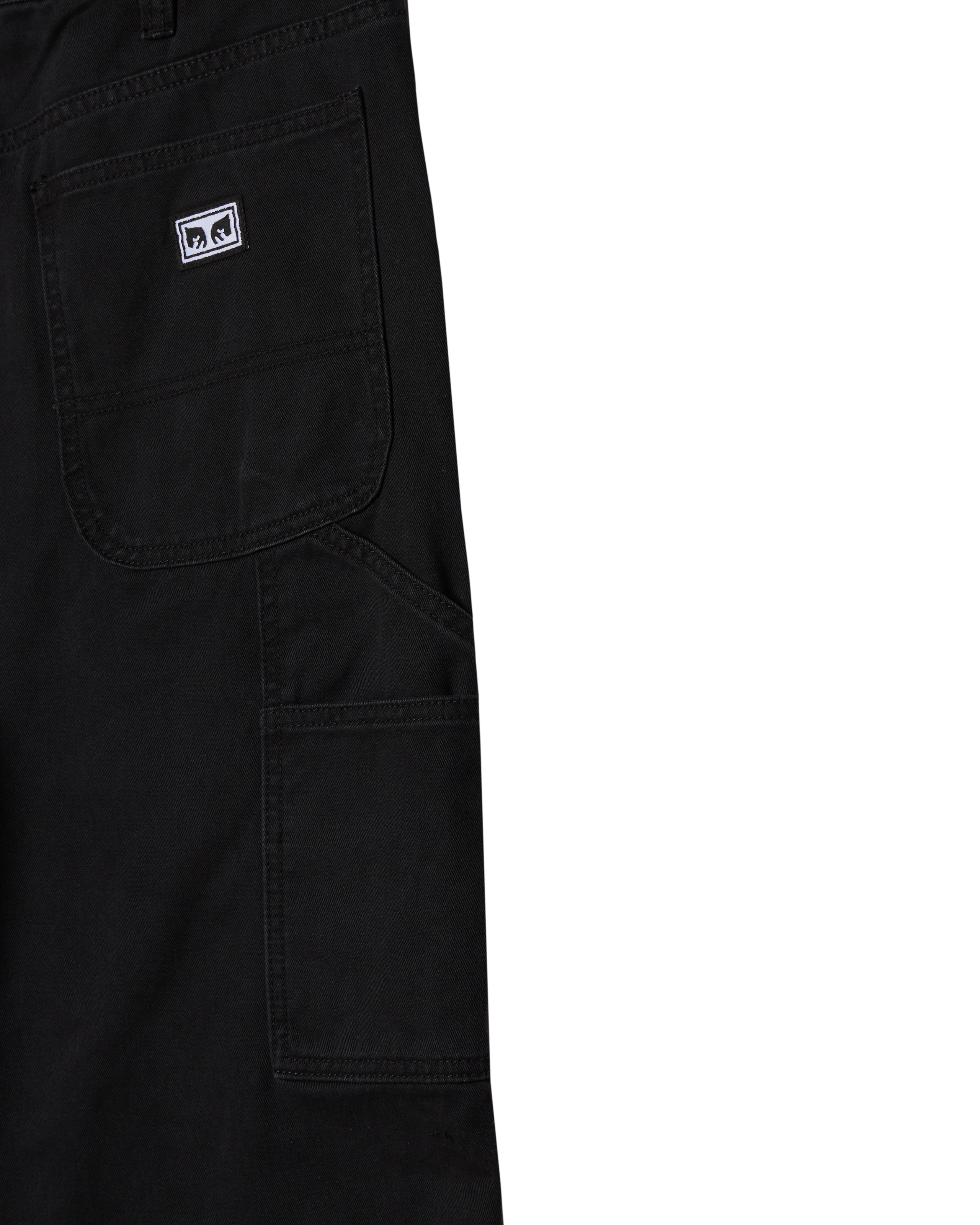 BIG TIMER CARPENTER PANT - BLACK FADED WASH