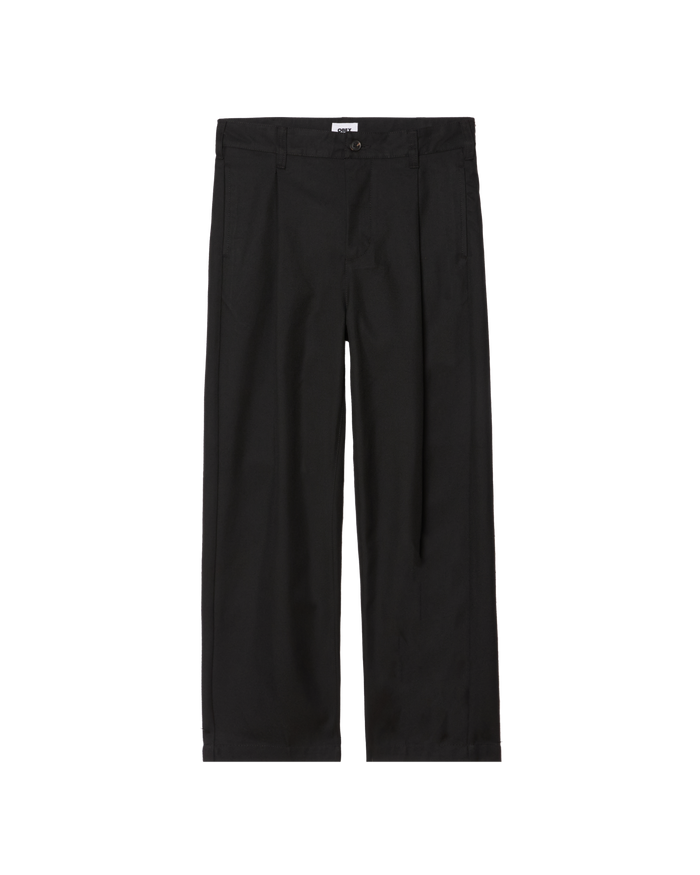 ARMEL PLEATED PANT - BLACK