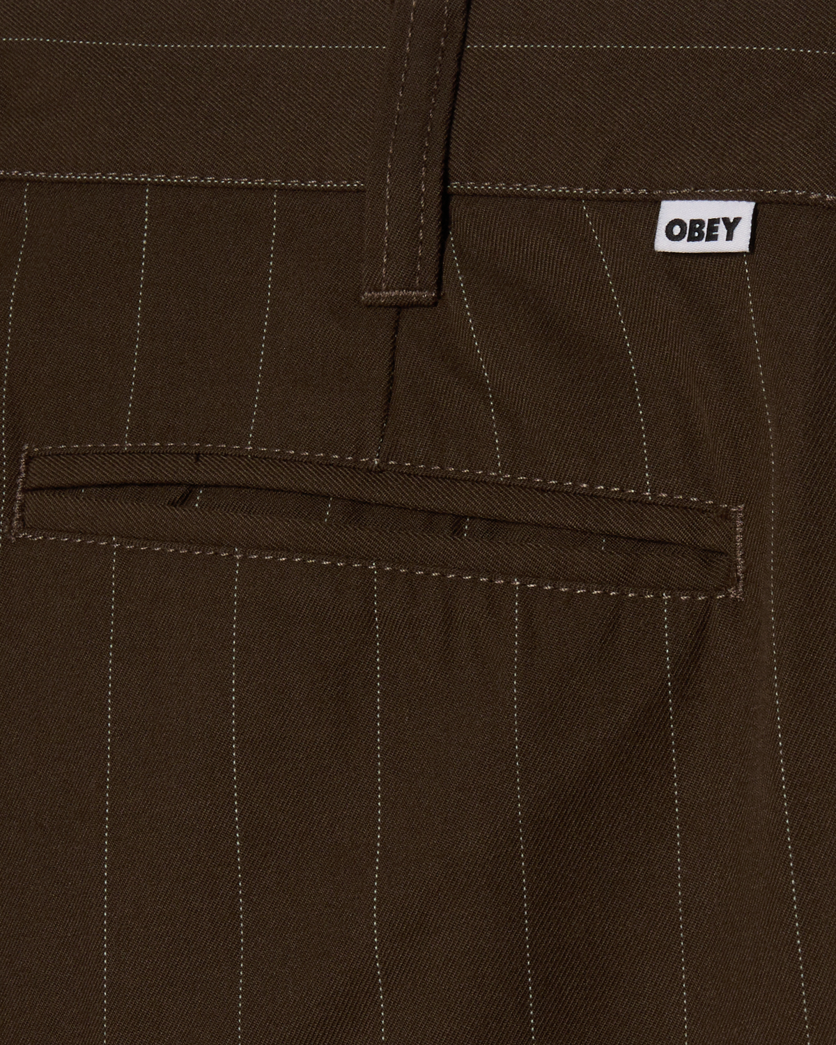 DEAN STRIPE PLEATED PANT - WREN MULTI
