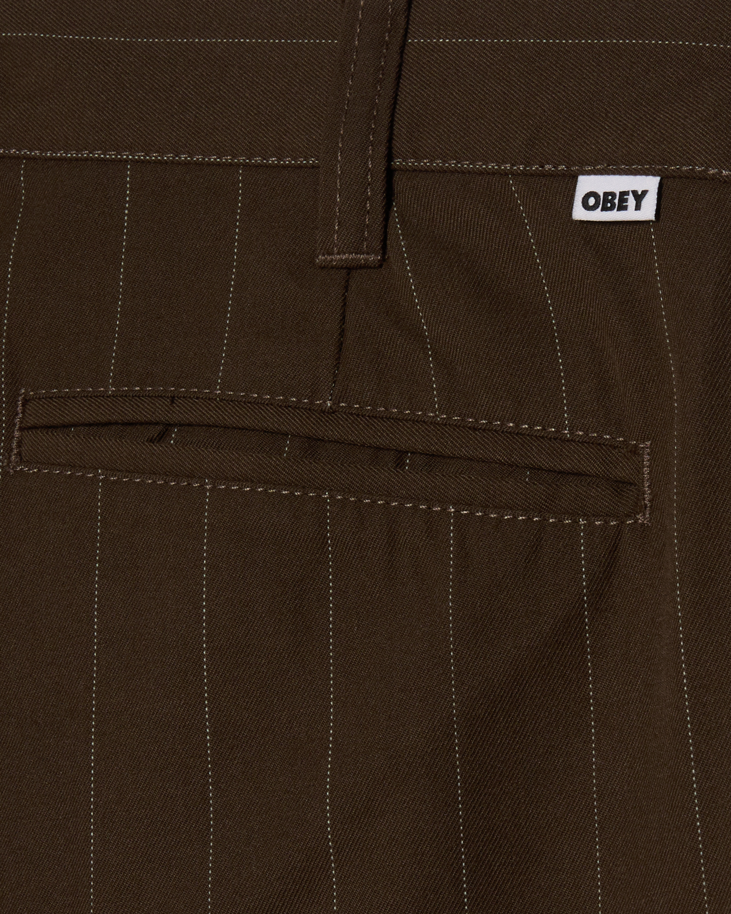 DEAN STRIPE PLEATED PANT - WREN MULTI