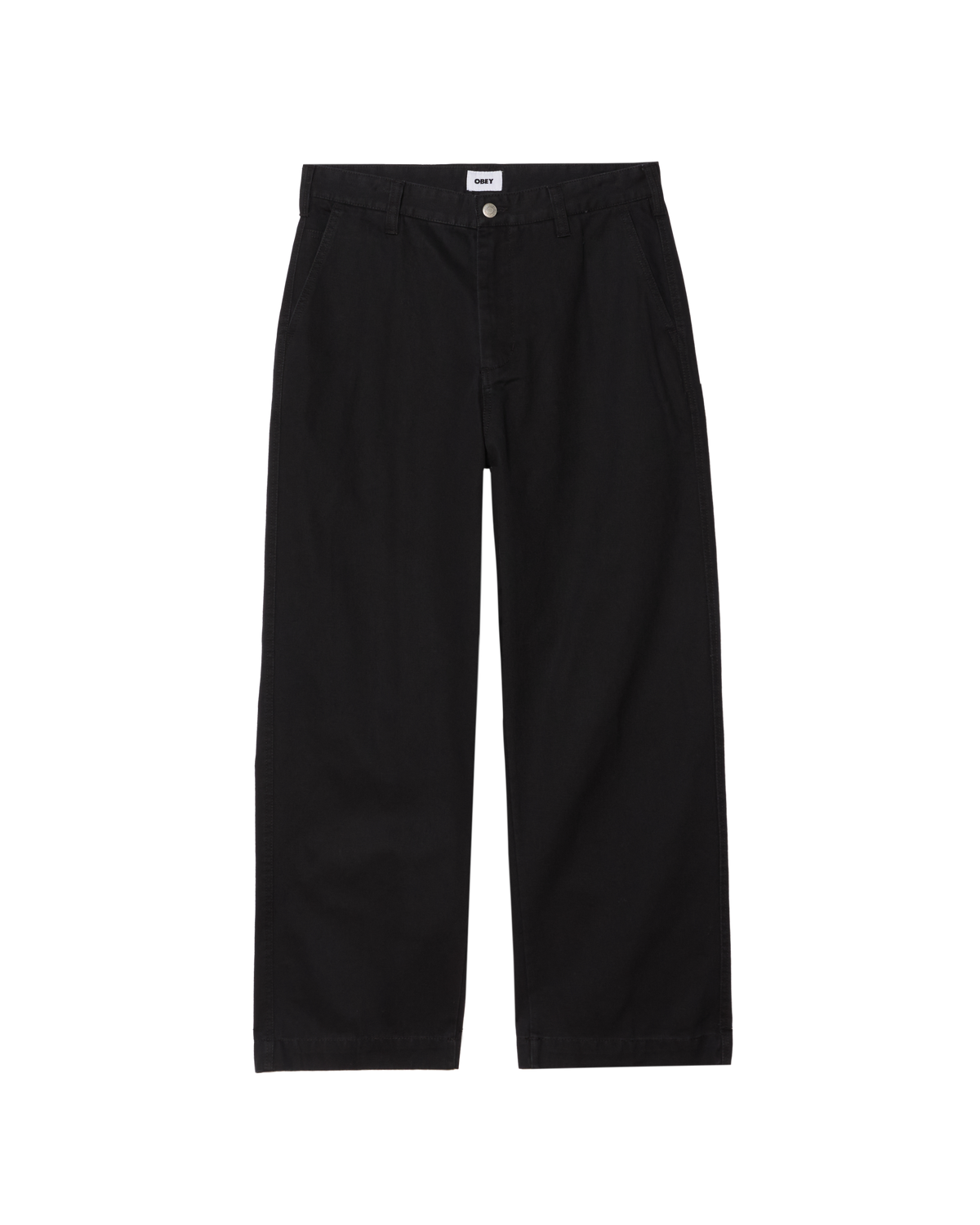 BIGWIG GIANT CHINO PANT - BLACK FADED WASH