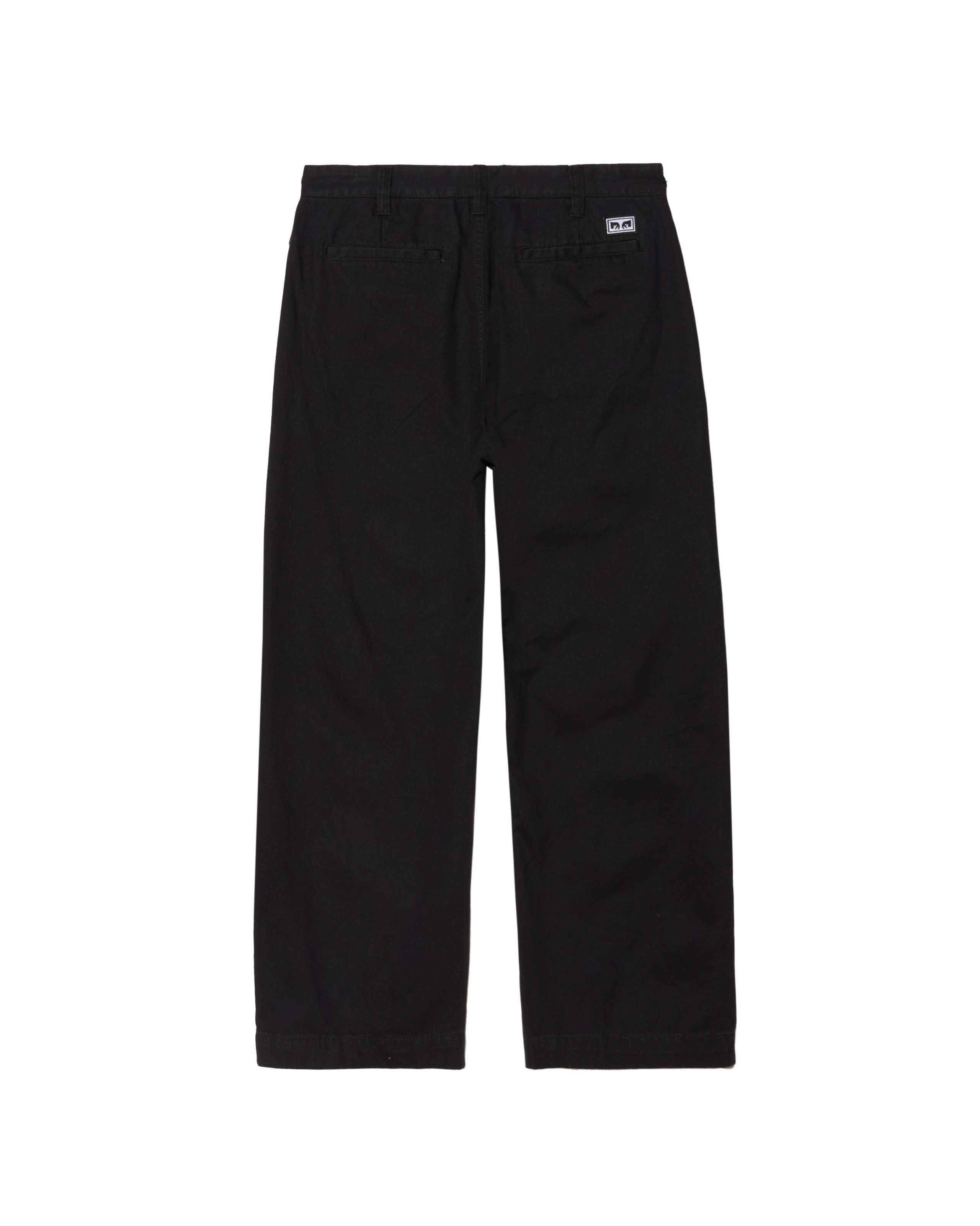 BIGWIG GIANT CHINO PANT - BLACK FADED WASH