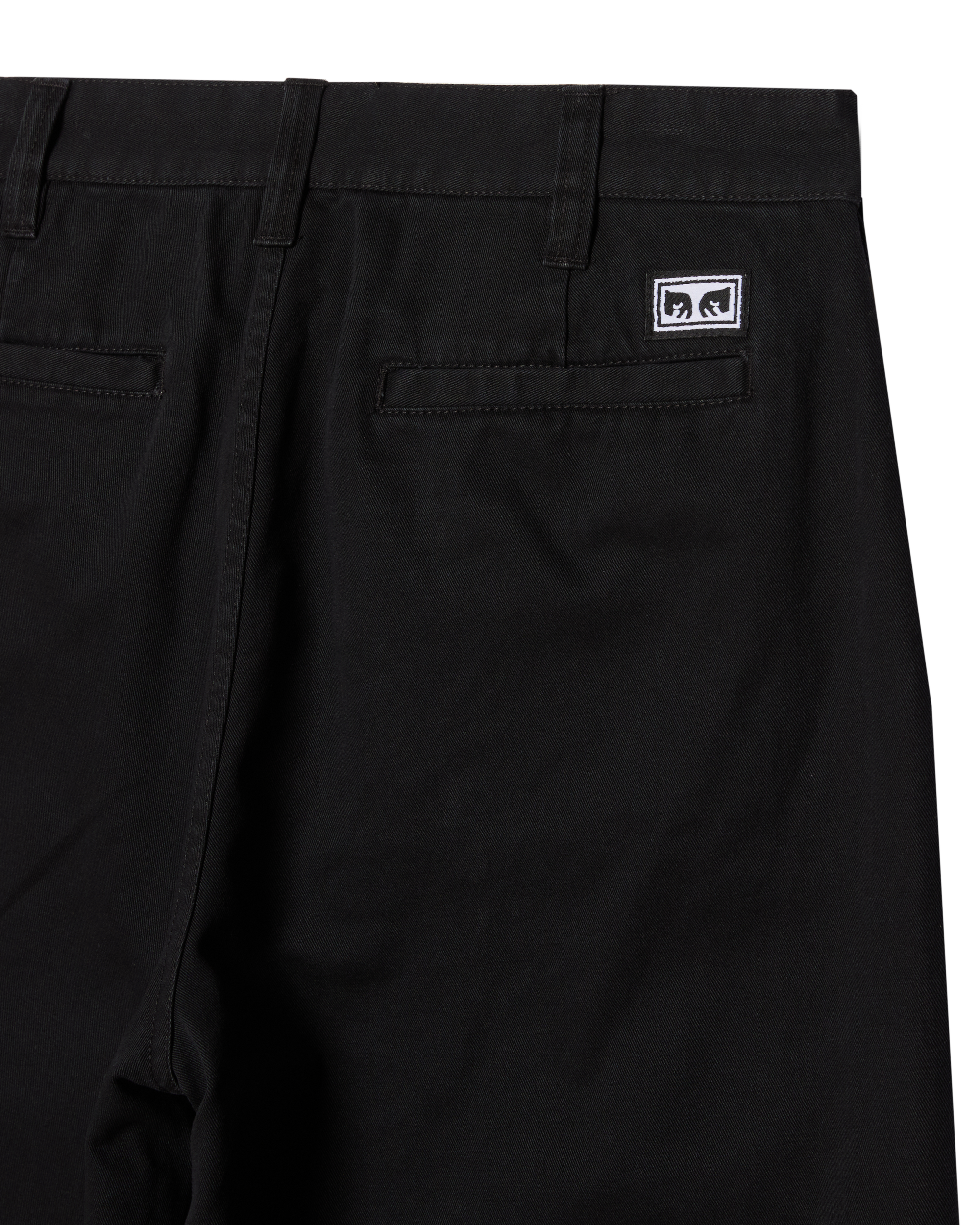 BIGWIG GIANT CHINO PANT - BLACK FADED WASH