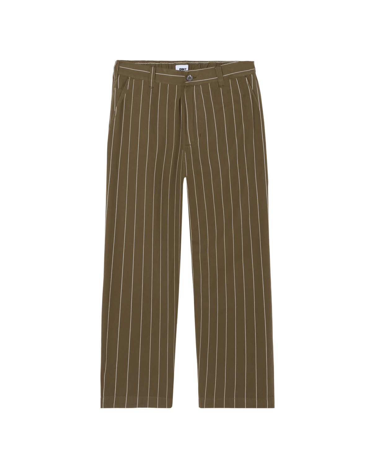 FOSTER PLEATED STRIPE PANT - CANTEEN MULTI