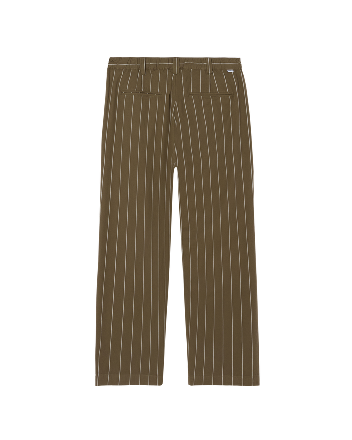 FOSTER PLEATED STRIPE PANT - CANTEEN MULTI