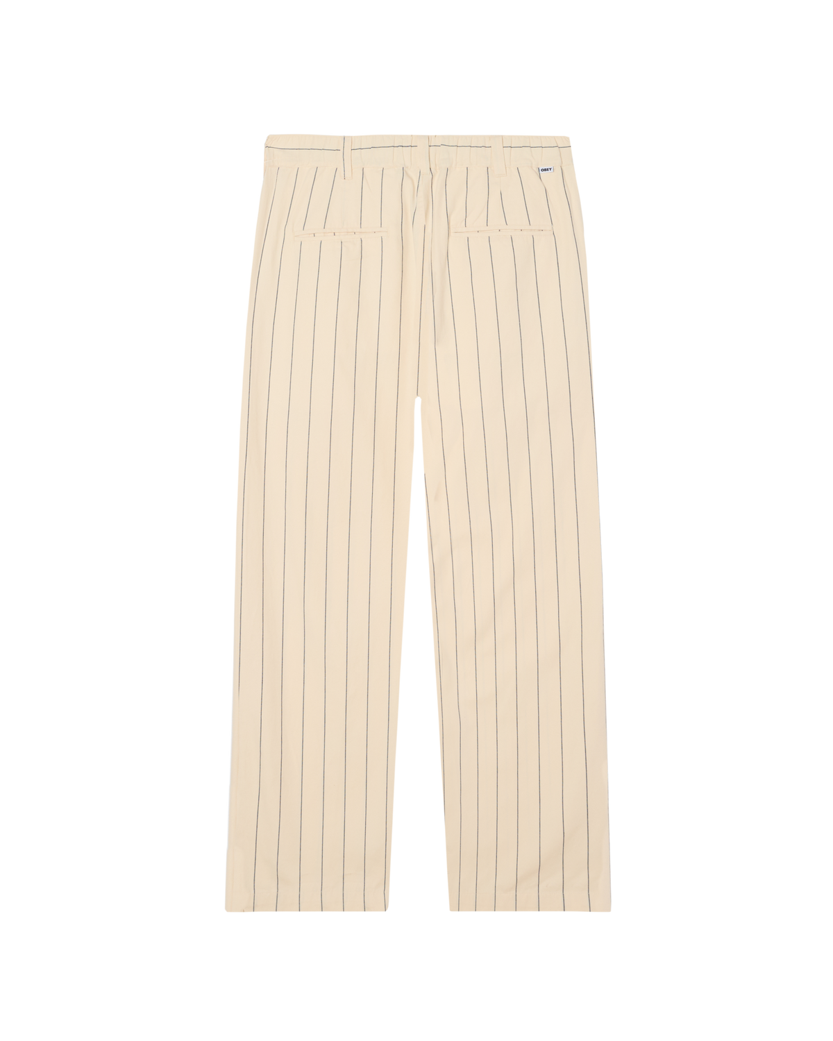 FOSTER PLEATED STRIPE PANT - CANVAS MULTI