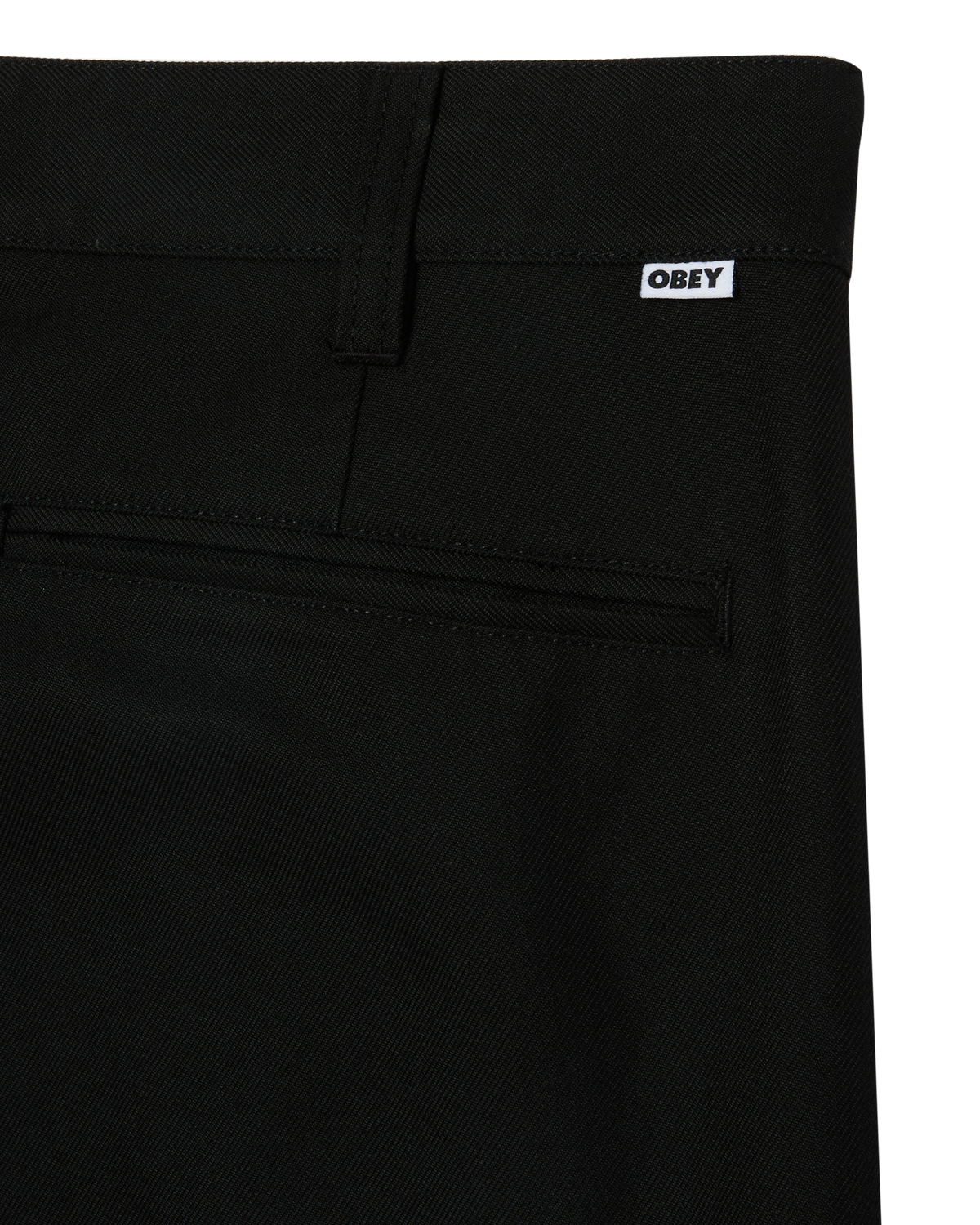 DEAN PLEATED PANT - BLACK