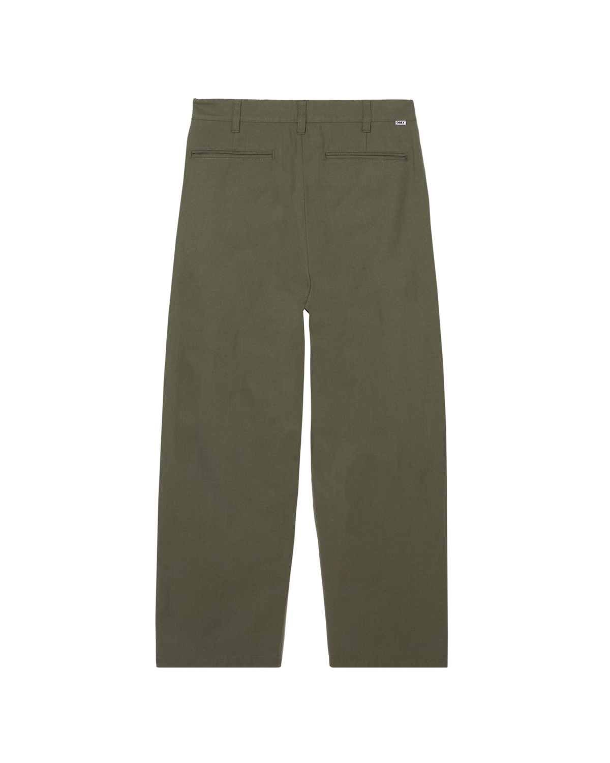 DEAN PLEATED PANT - TEA LEAF