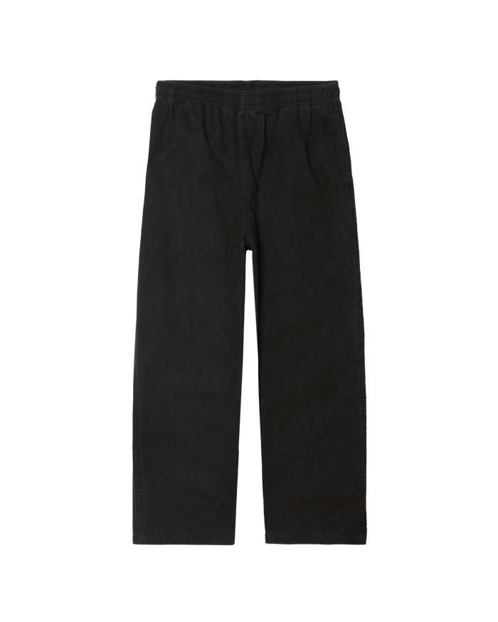 THEO EASY PANT - BLACK FADED WASH